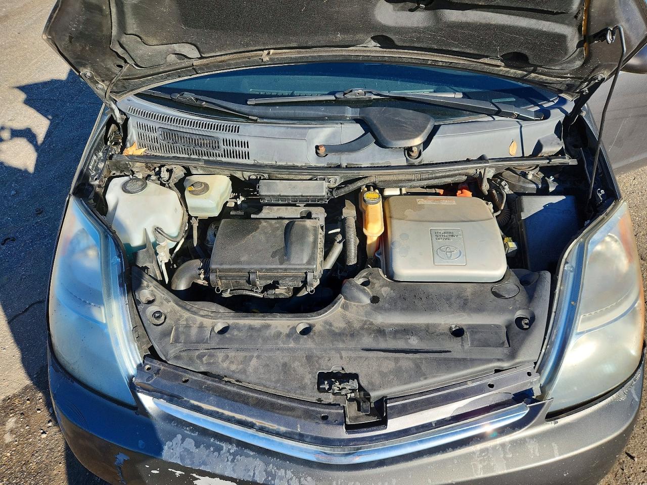 2006 Toyota Prius Base Gray vin: JTDKB20U663195966