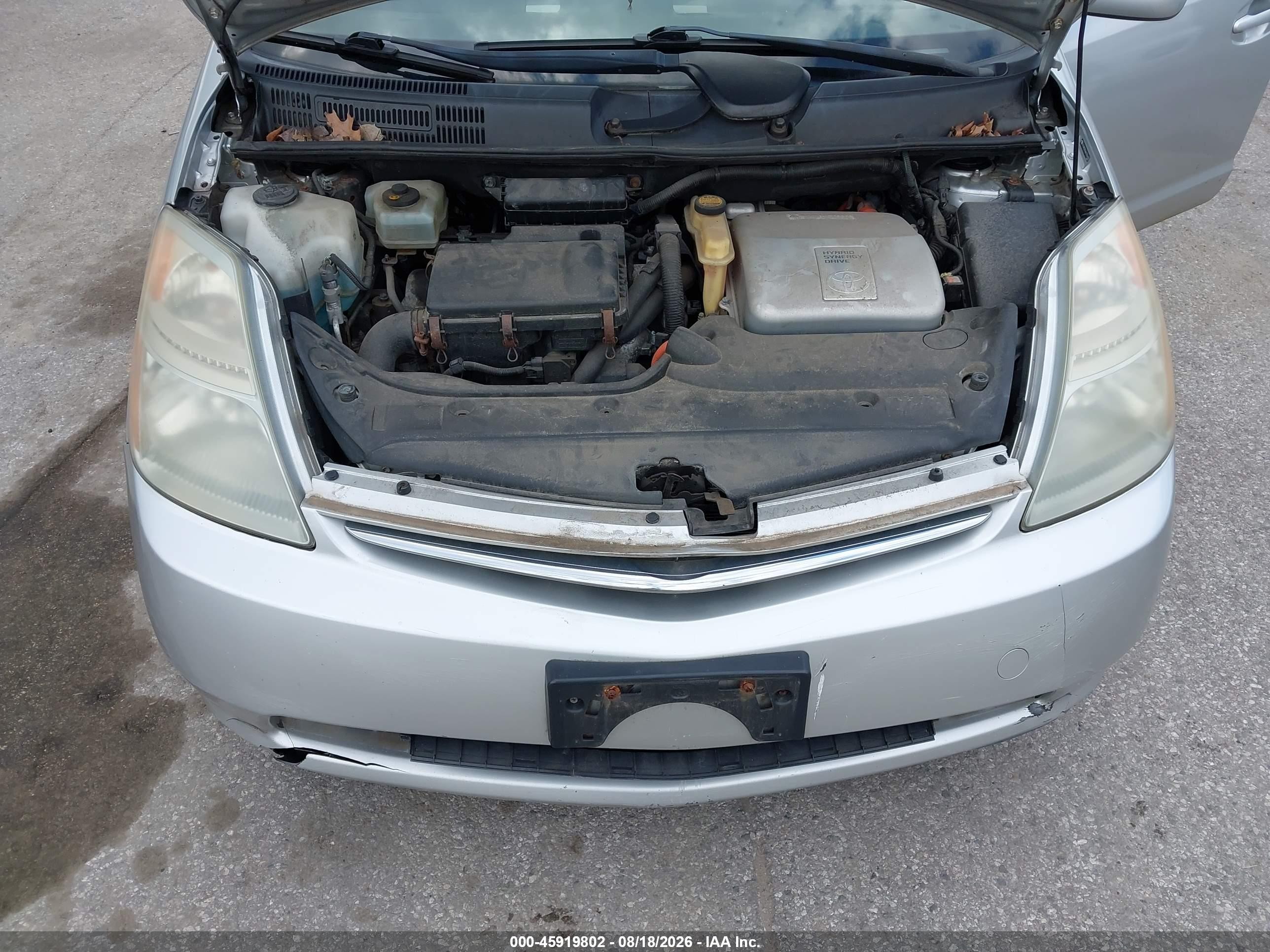 2006 Toyota Prius   Silver vin: JTDKB20U667059300