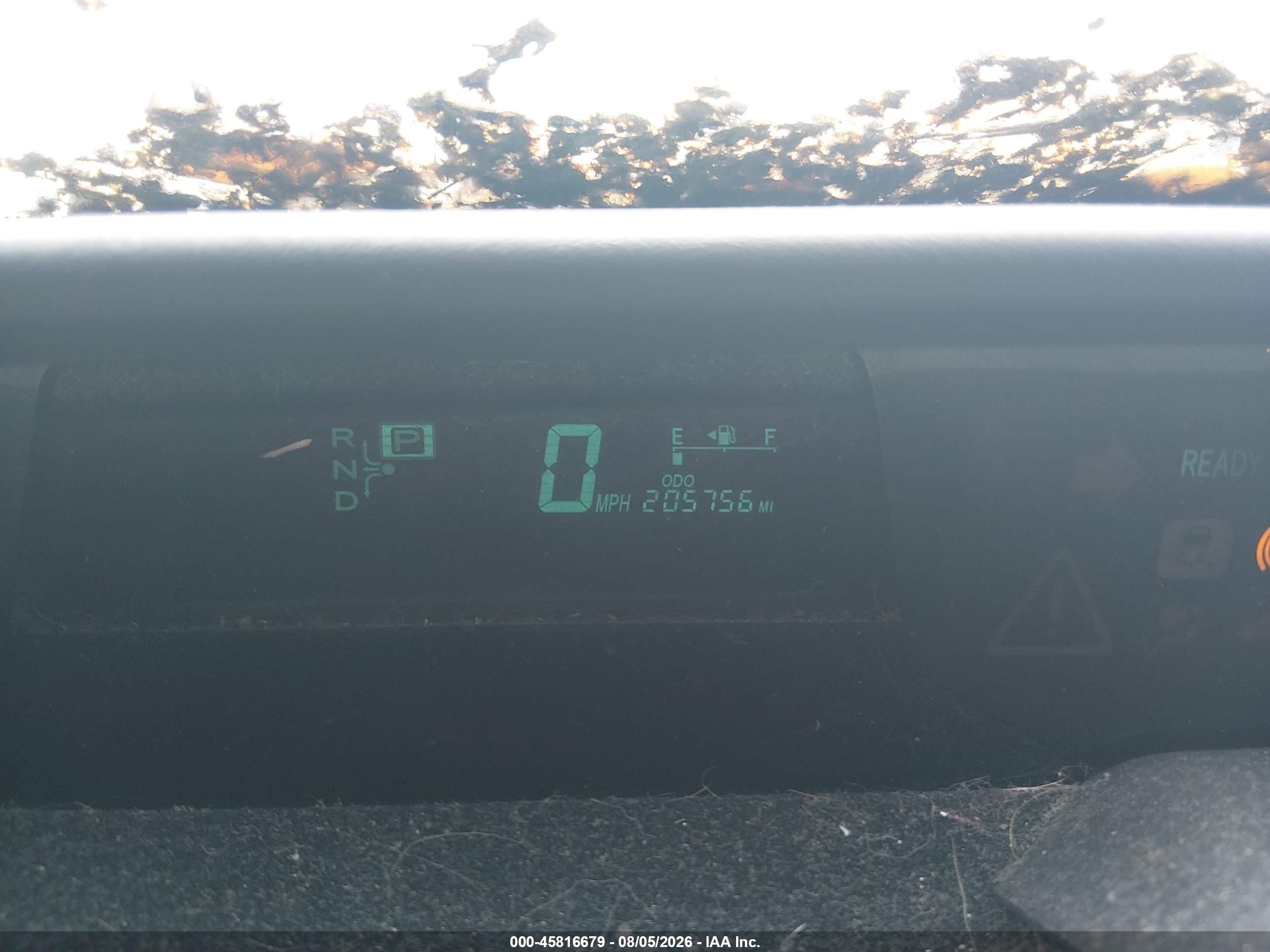 2006 Toyota Prius   White vin: JTDKB20U667063461