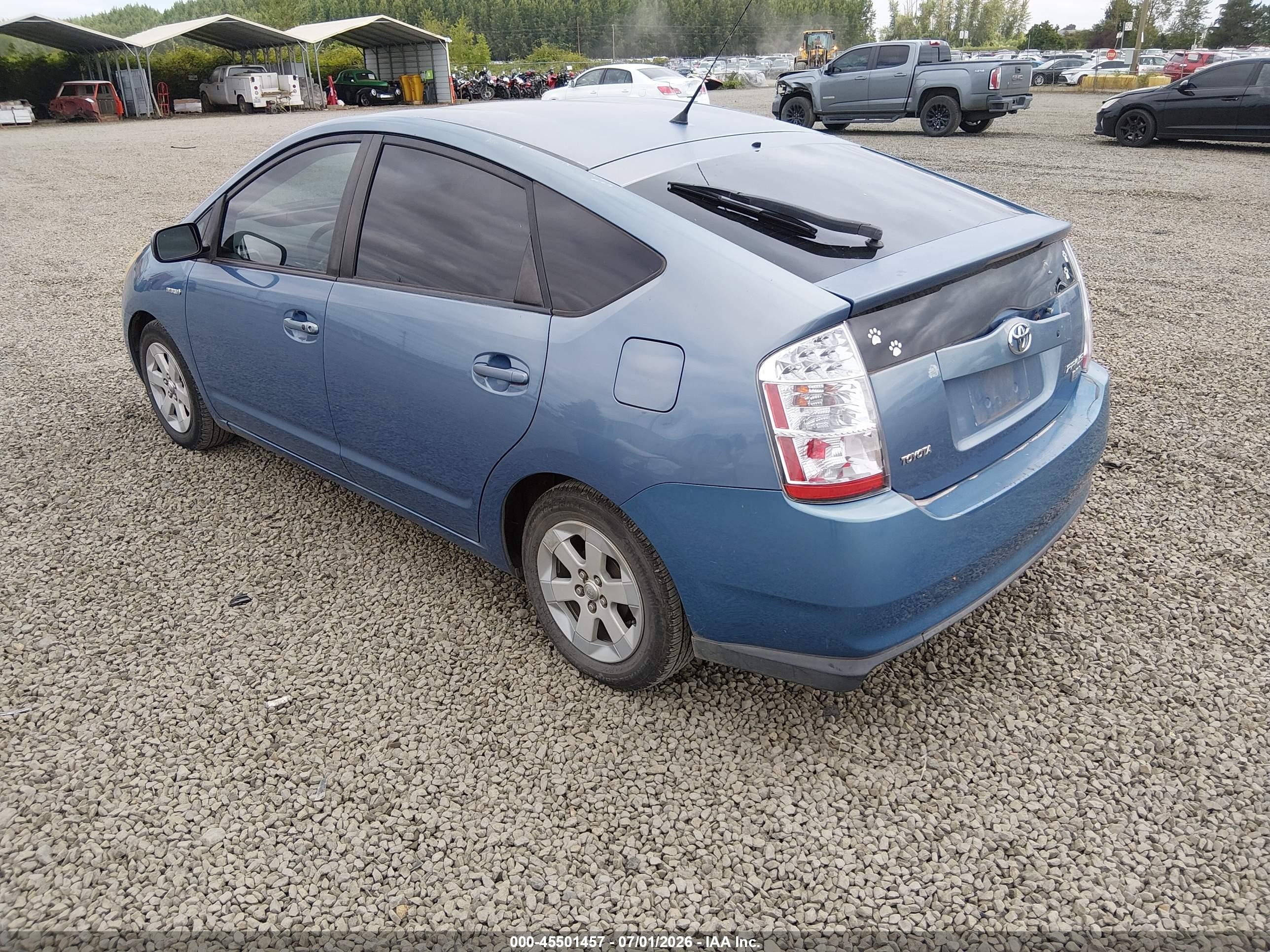 2006 Toyota Prius   Blue vin: JTDKB20U667063685