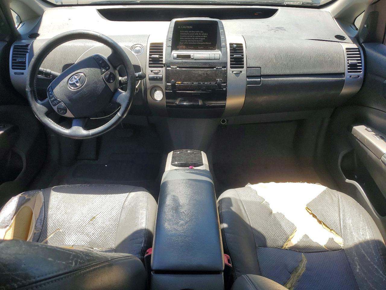 2006 Toyota Prius Base Blue vin: JTDKB20U667064268