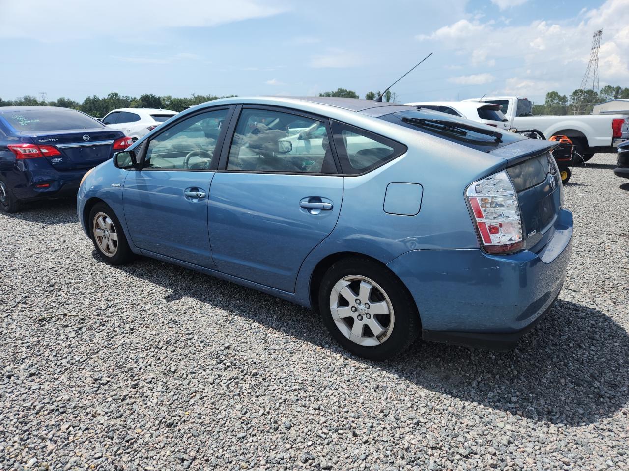 2006 Toyota Prius Base Blue vin: JTDKB20U667071608