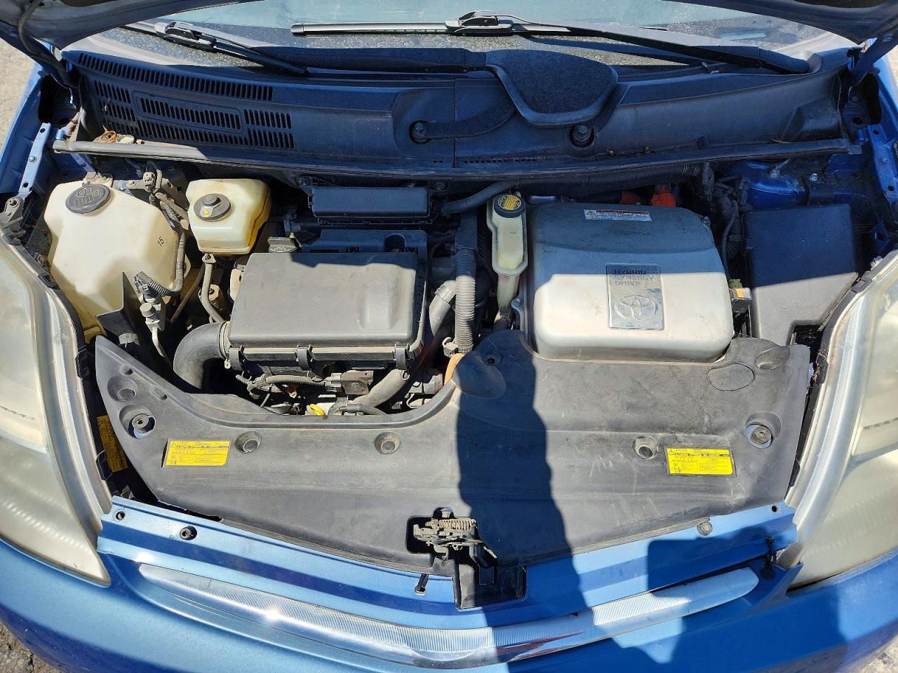 2006 Toyota Prius Blue vin: JTDKB20U667074654