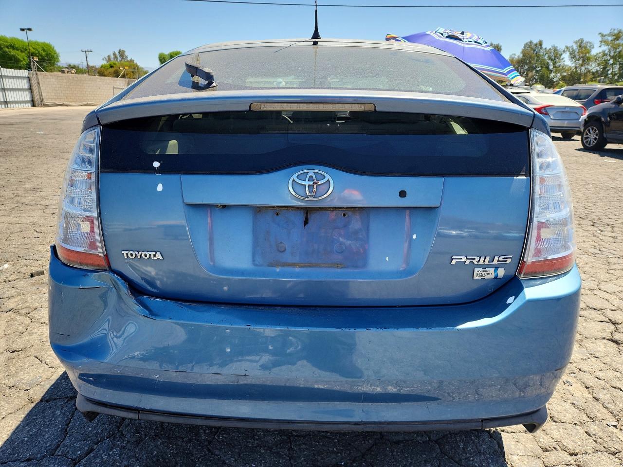 2006 Toyota Prius Blue vin: JTDKB20U667074654