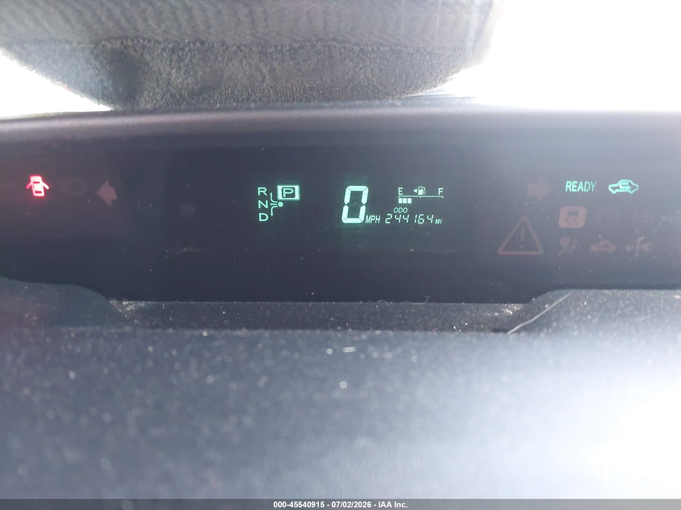 2006 Toyota Prius   Красный vin: JTDKB20U667508233
