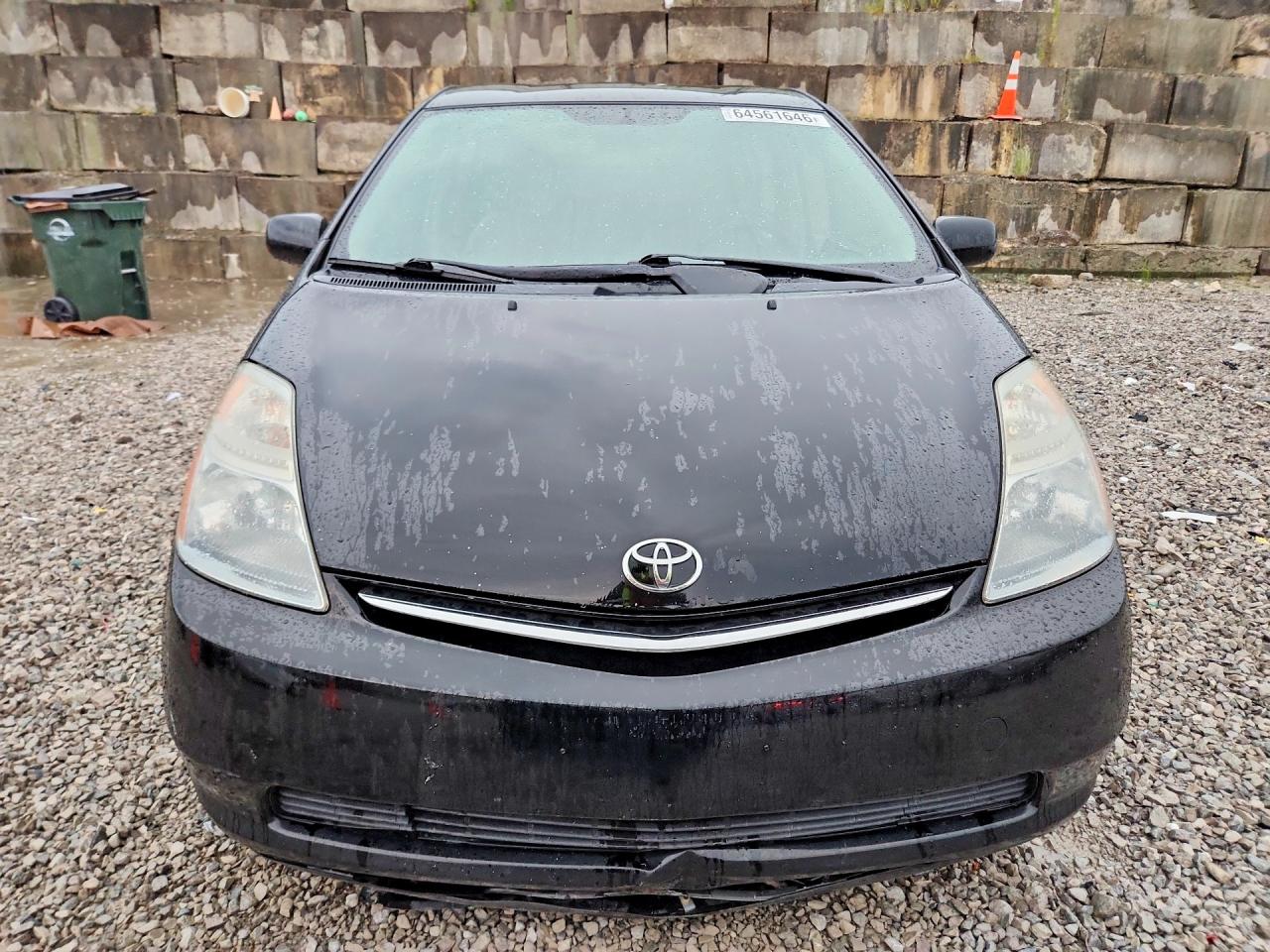 2006 Toyota Prius Base Black vin: JTDKB20U667530085