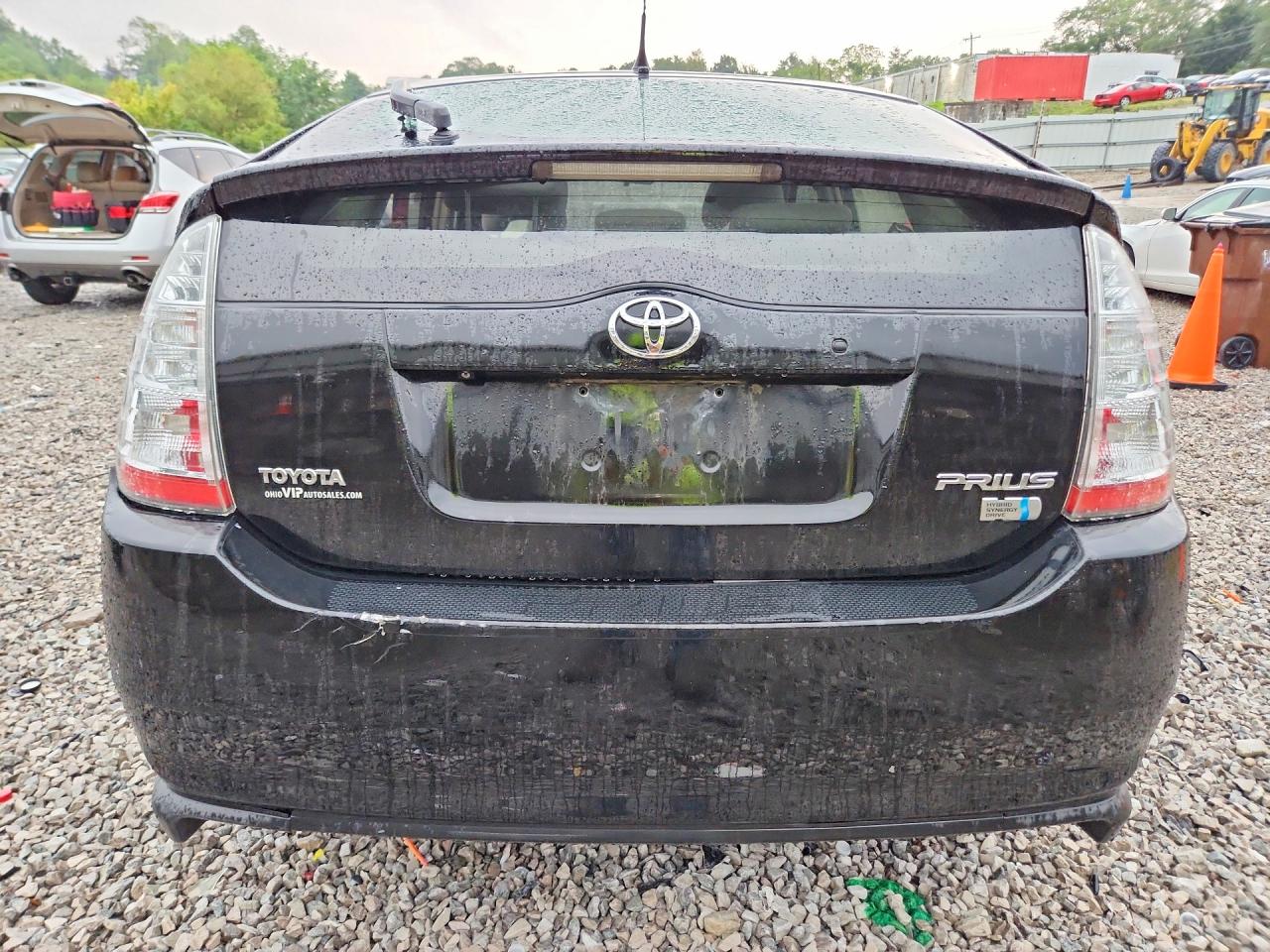 2006 Toyota Prius Base Black vin: JTDKB20U667530085