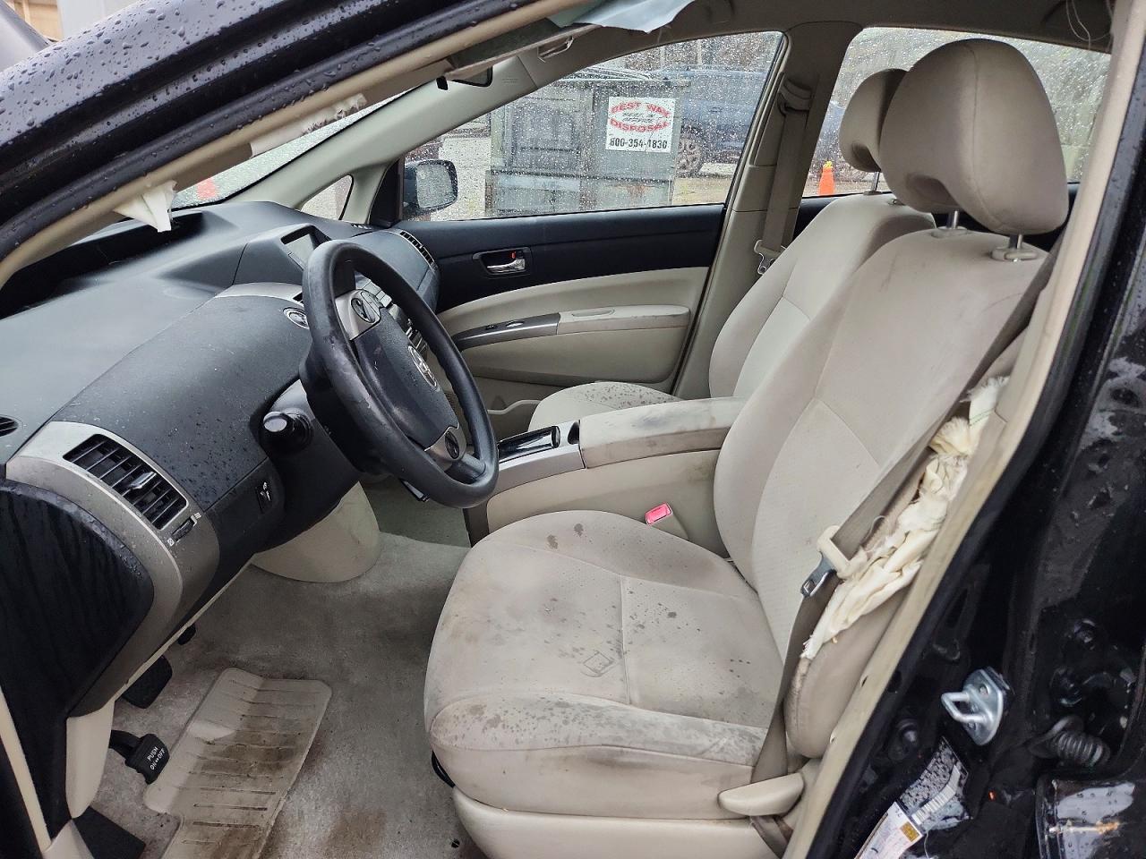 2006 Toyota Prius Base Black vin: JTDKB20U667530085