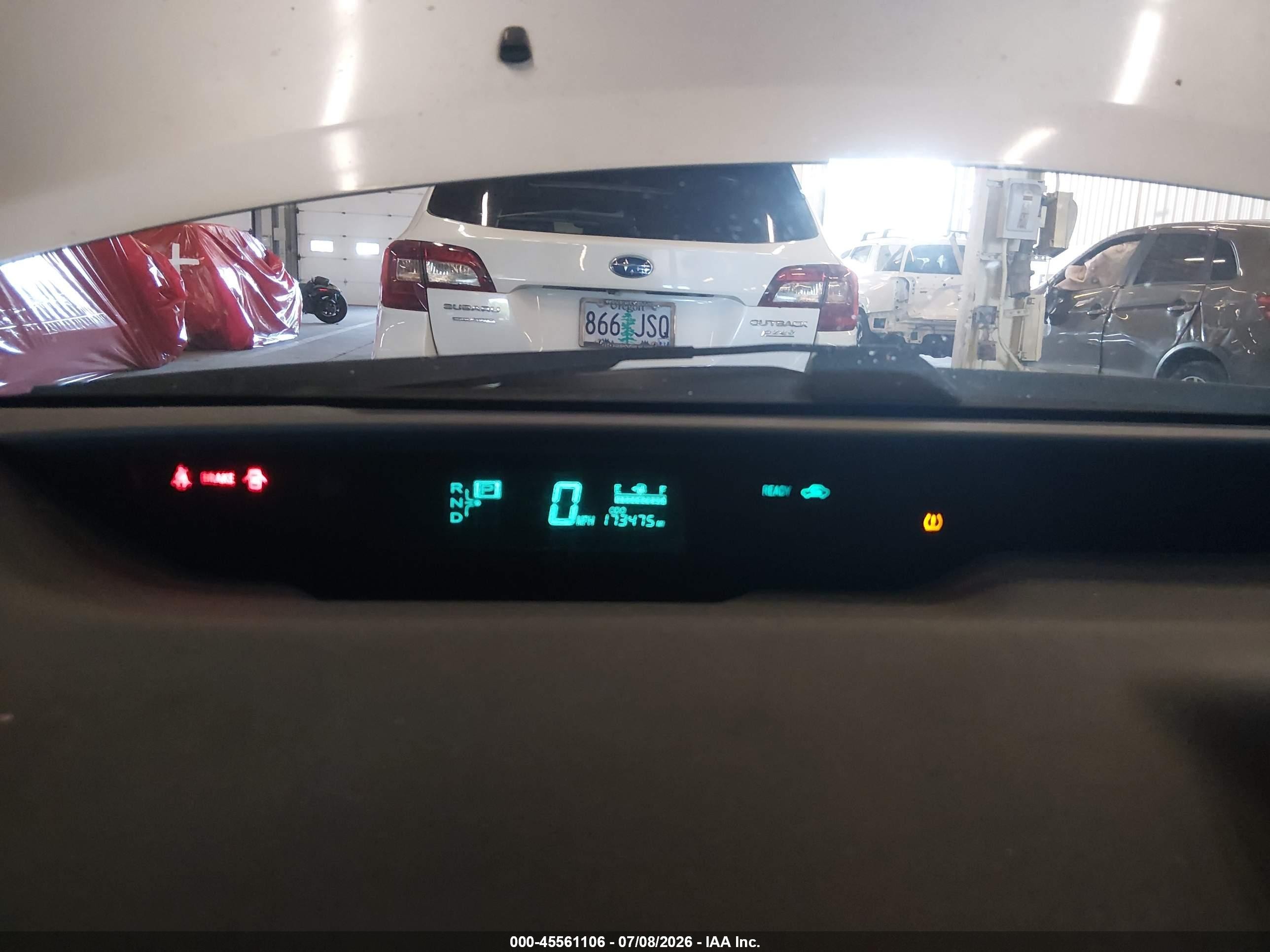 2007 Toyota Prius   Silver vin: JTDKB20U673218101