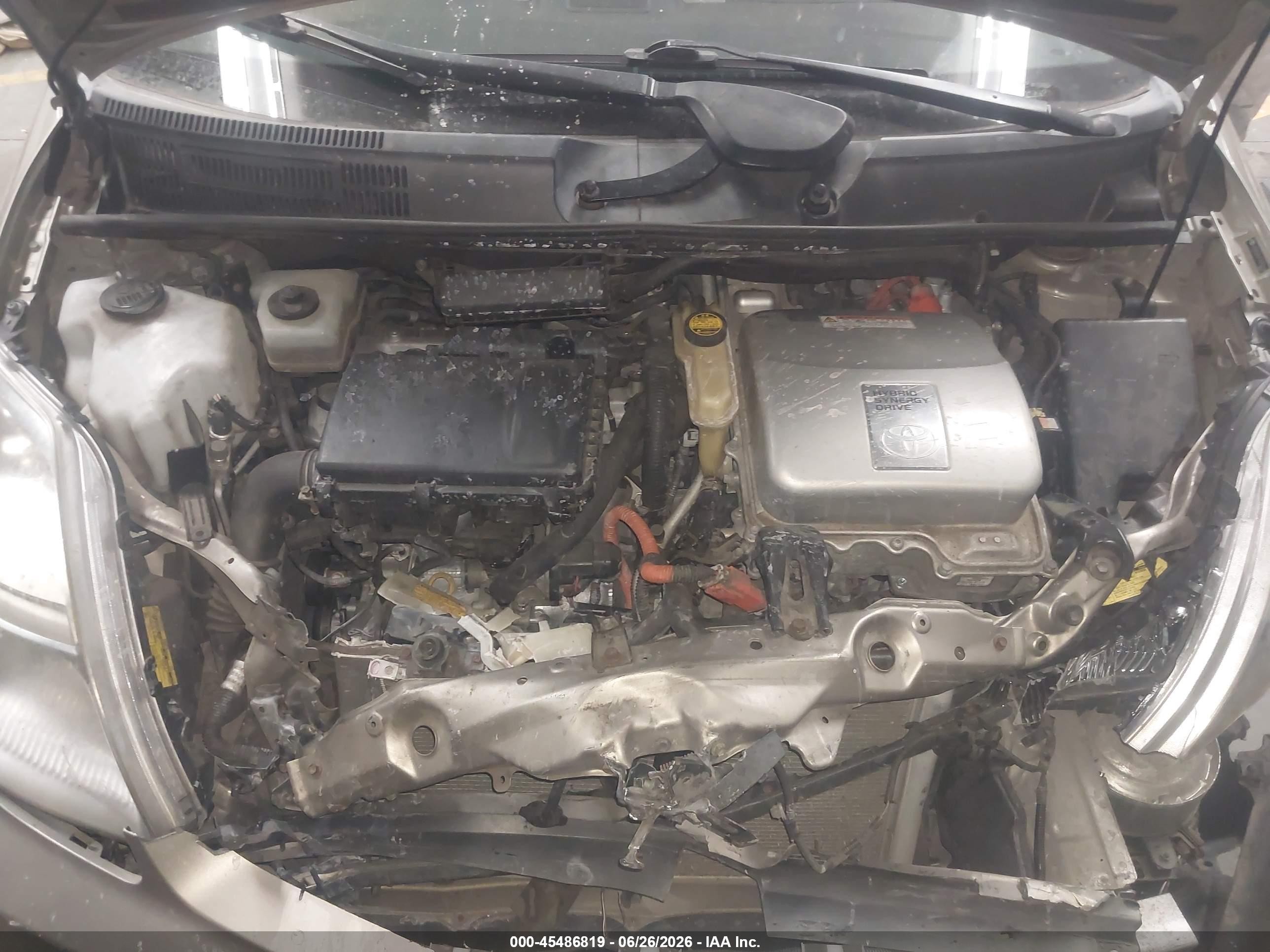 2007 Toyota Prius   Brown vin: JTDKB20U673253219
