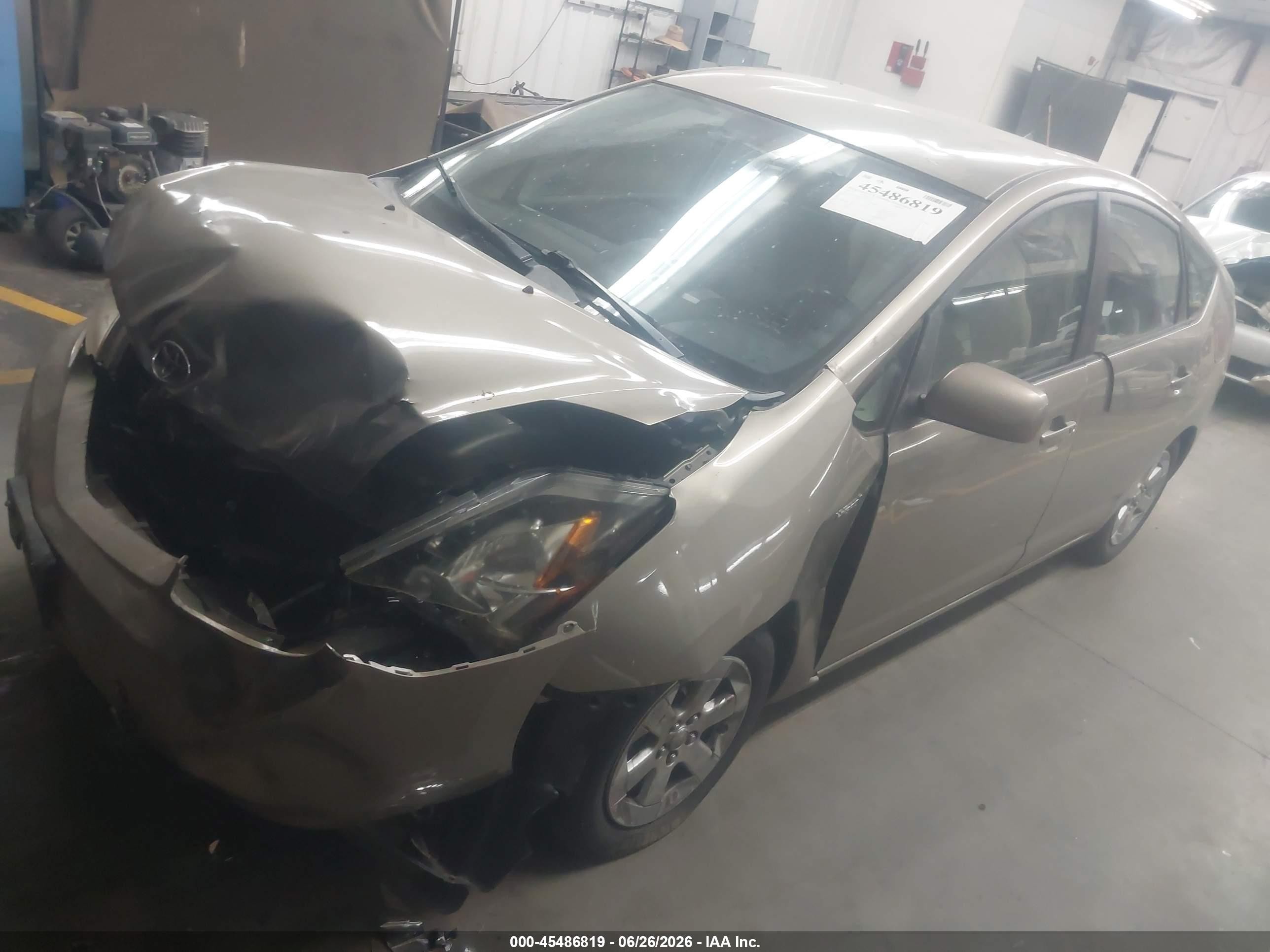 2007 Toyota Prius   Brown vin: JTDKB20U673253219