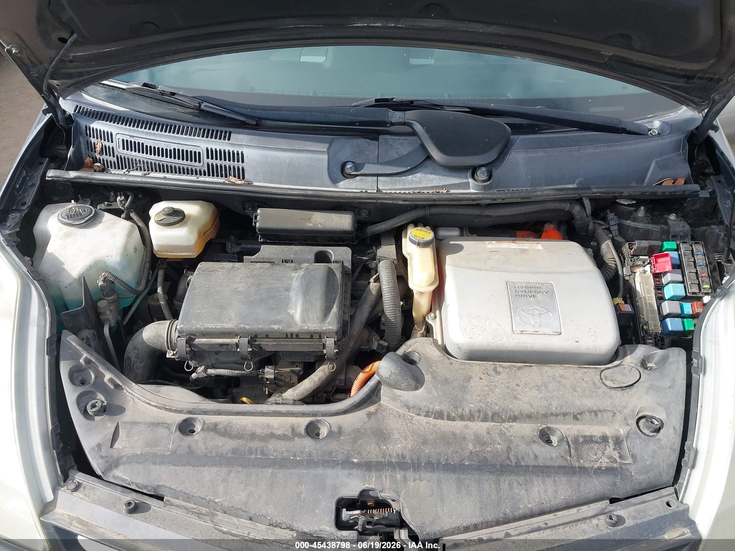 2007 Toyota Prius   Gray vin: JTDKB20U673262888