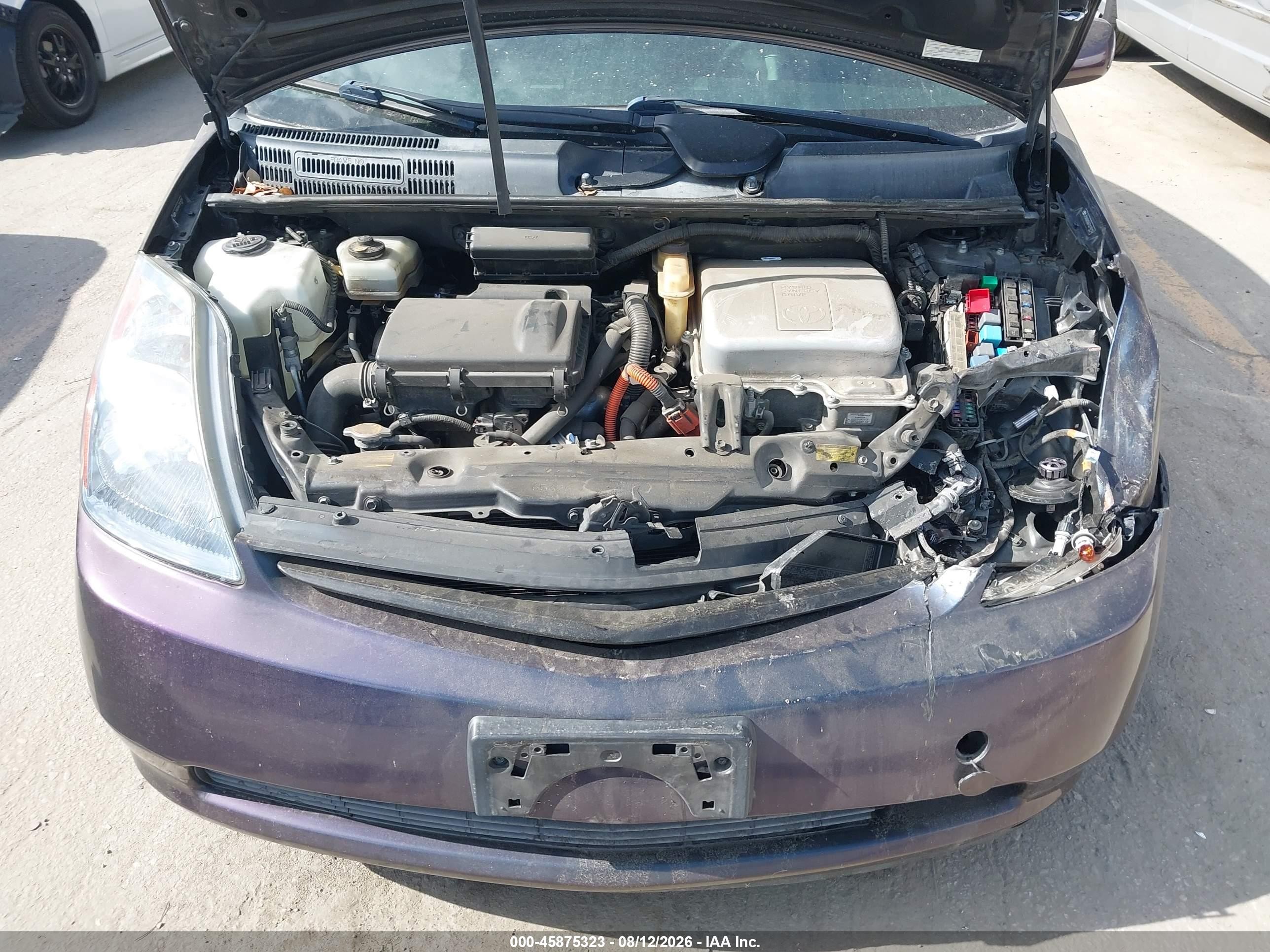 2007 Toyota Prius   Purple vin: JTDKB20U673279755