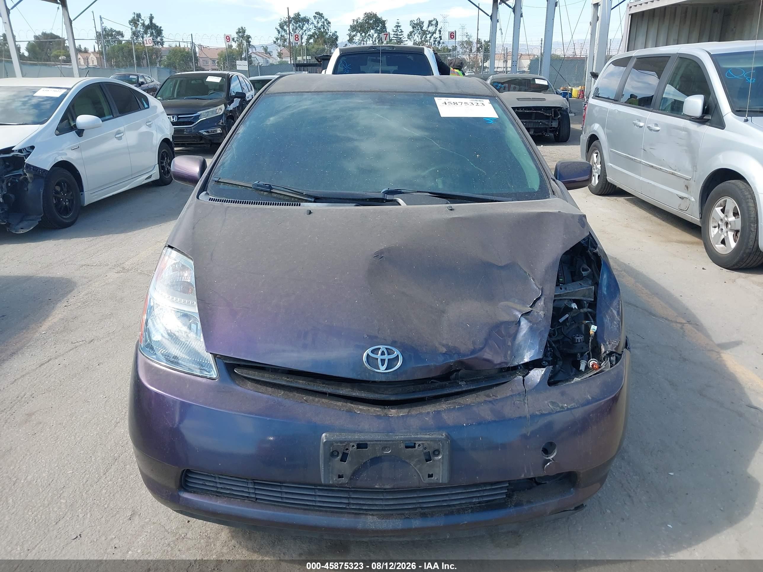 2007 Toyota Prius   Purple vin: JTDKB20U673279755