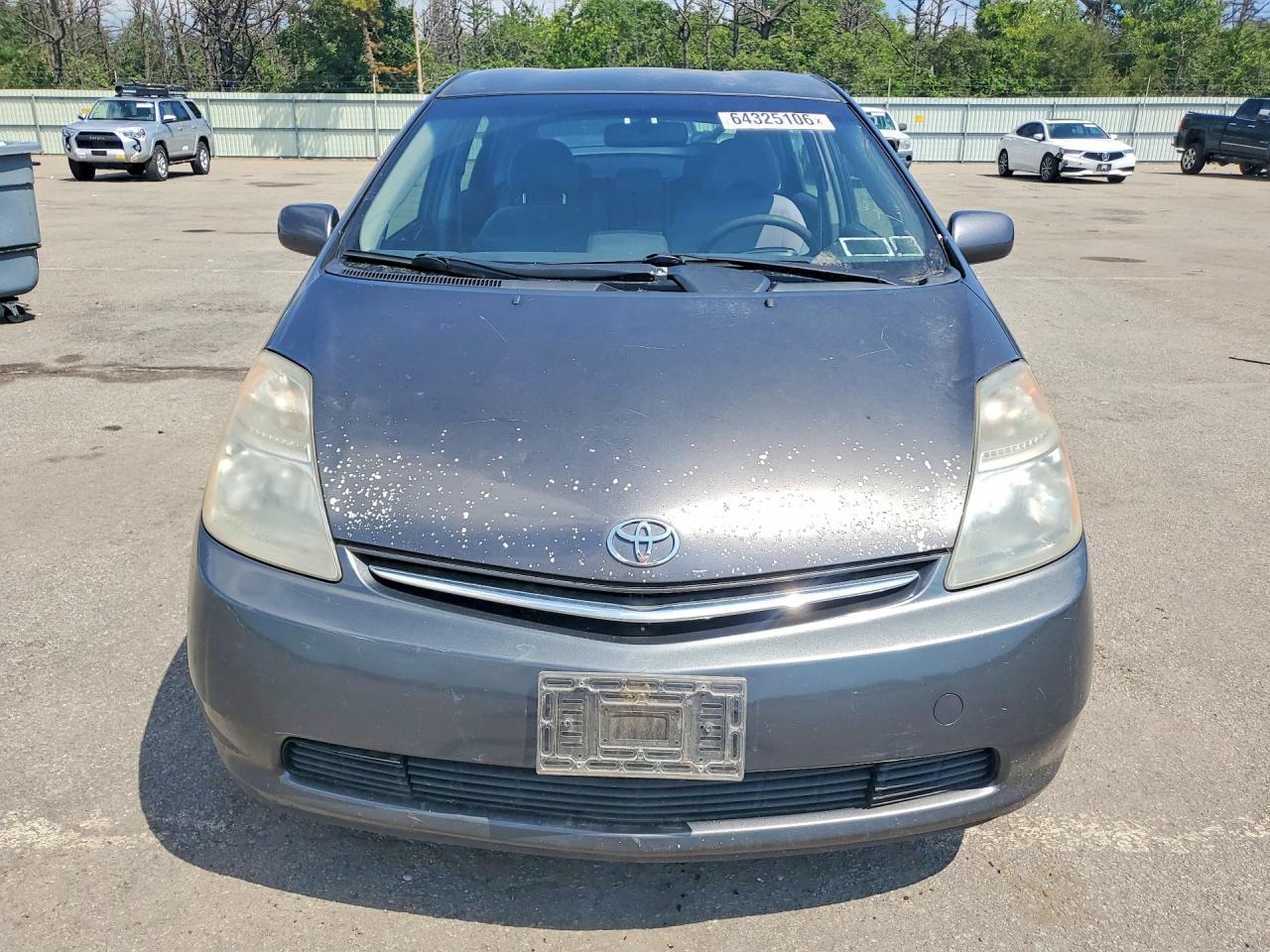 2007 Toyota Prius Base Gray vin: JTDKB20U673286222