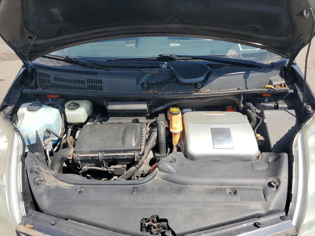 2007 Toyota Prius Base Gray vin: JTDKB20U673286222