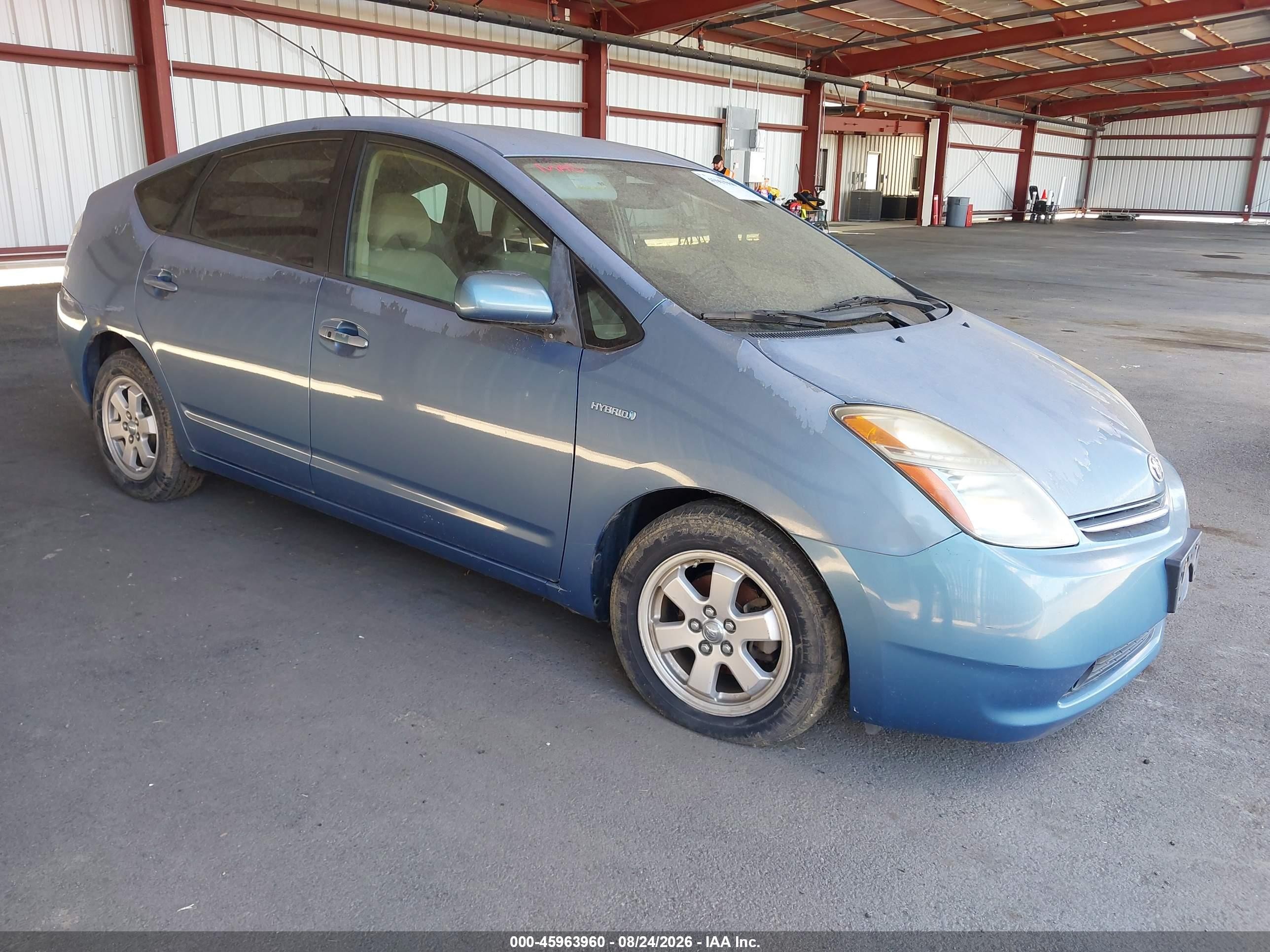 2007 Toyota Prius   Light Blue vin: JTDKB20U677089379