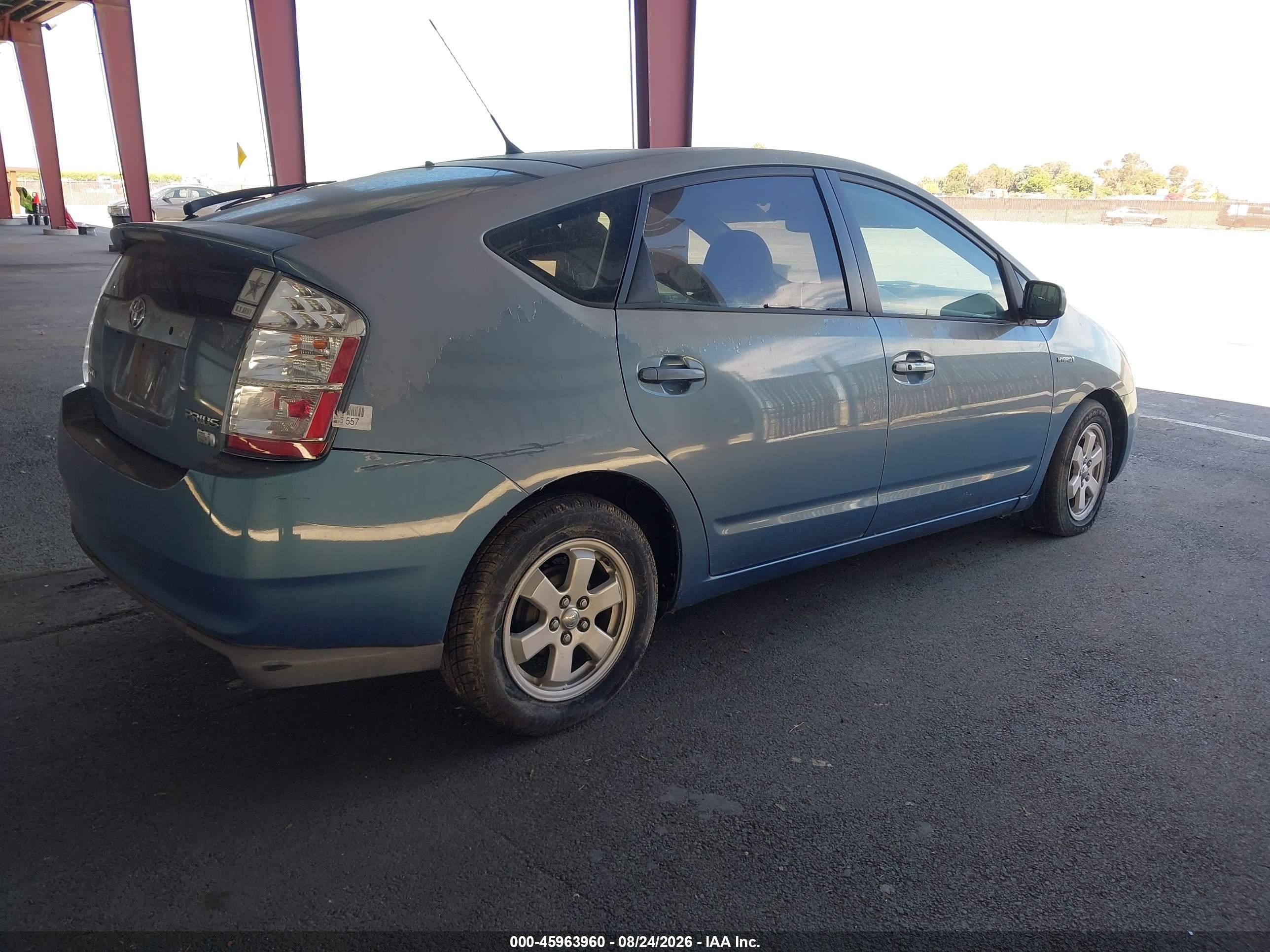 2007 Toyota Prius   Light Blue vin: JTDKB20U677089379