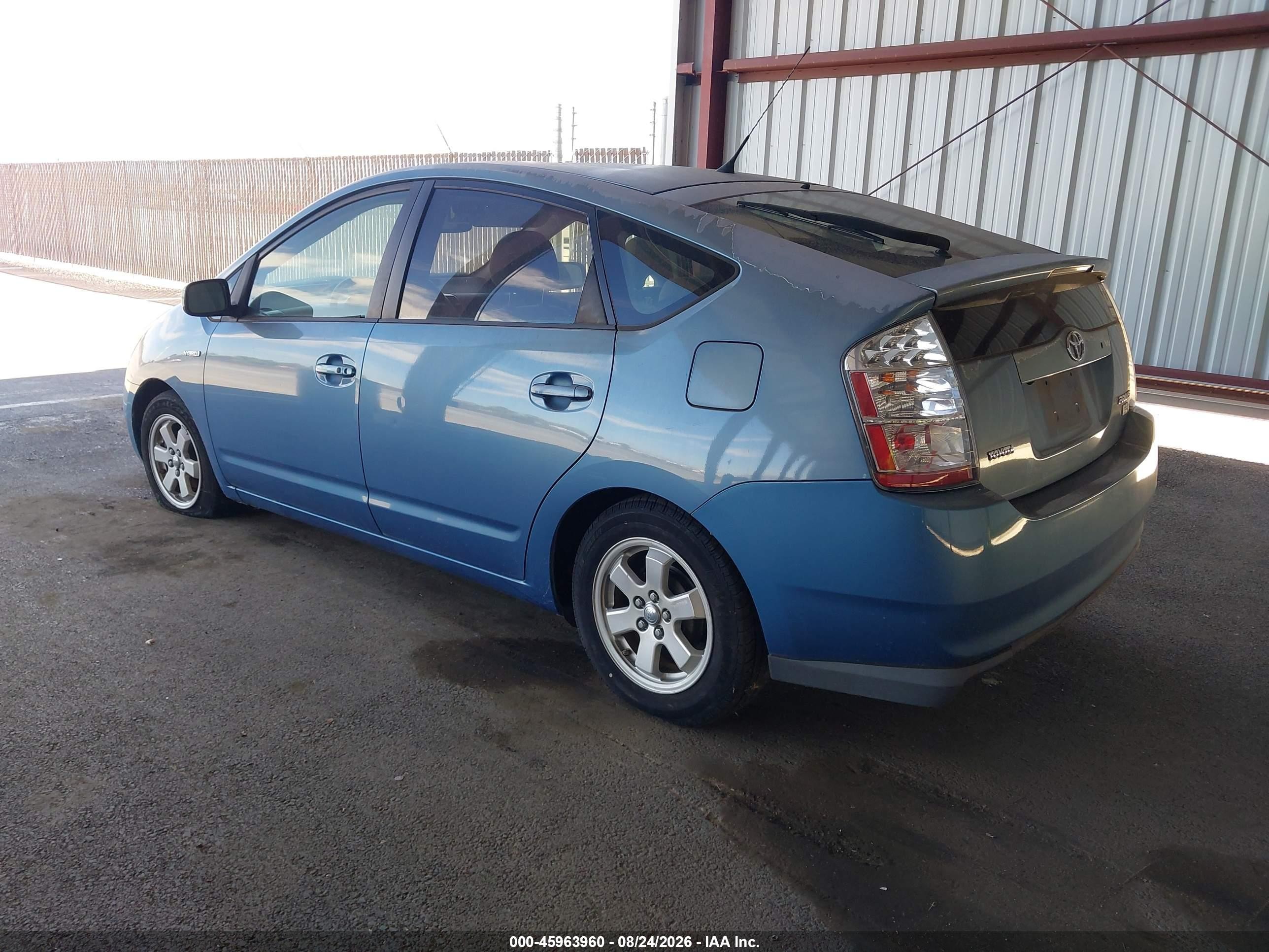 2007 Toyota Prius   Light Blue vin: JTDKB20U677089379