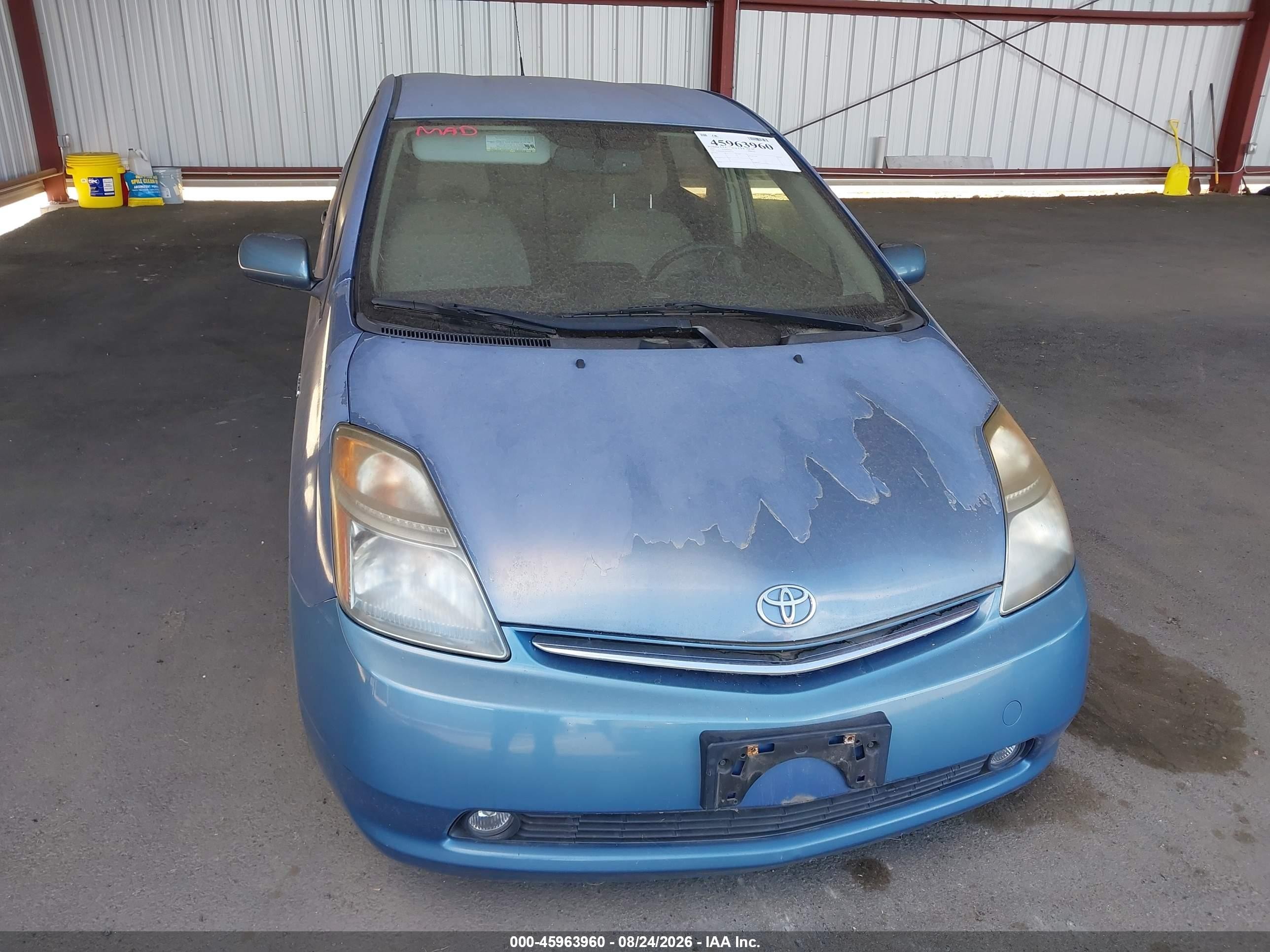 2007 Toyota Prius   Light Blue vin: JTDKB20U677089379