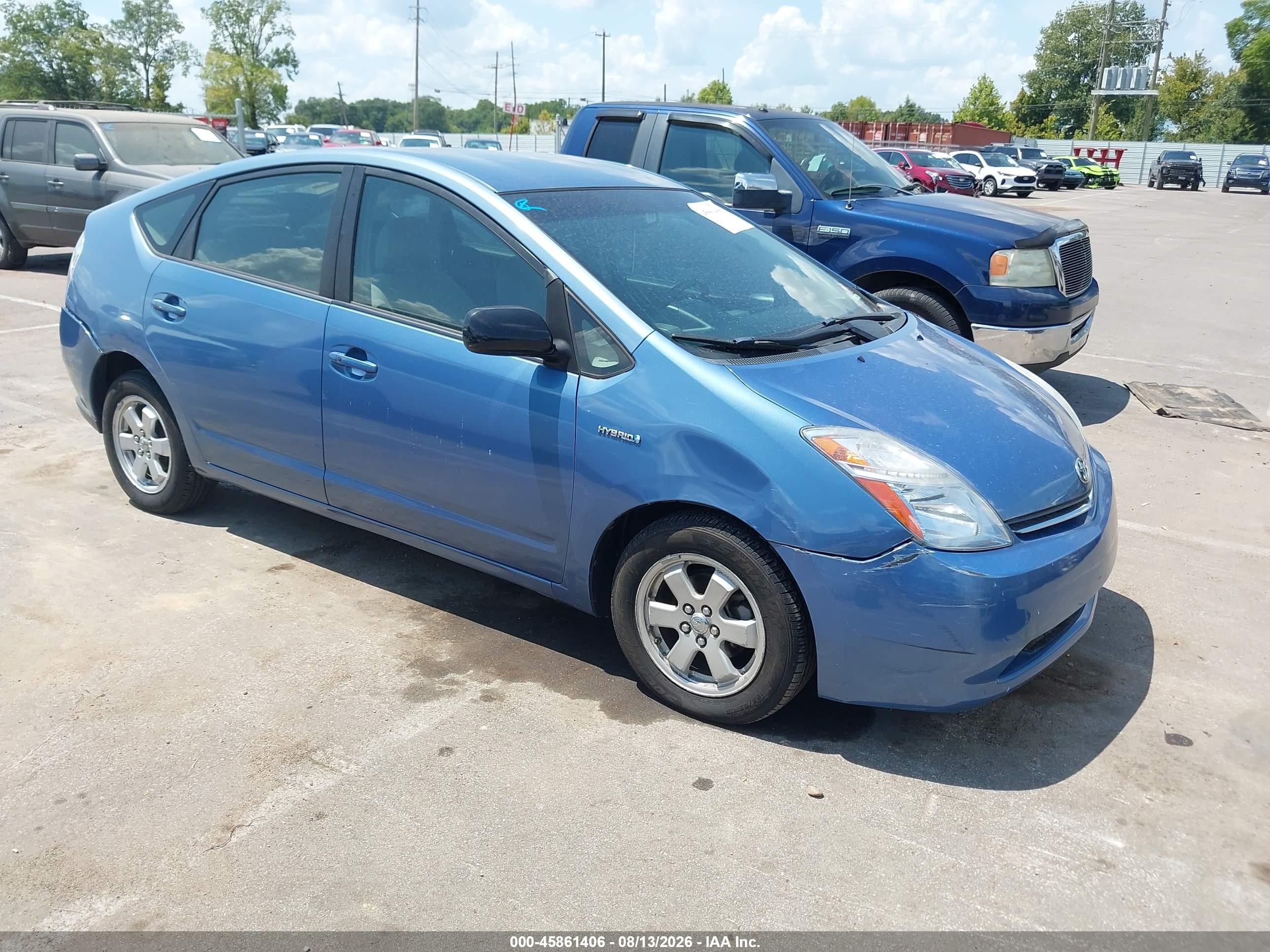 2007 Toyota Prius   Синий vin: JTDKB20U677559376