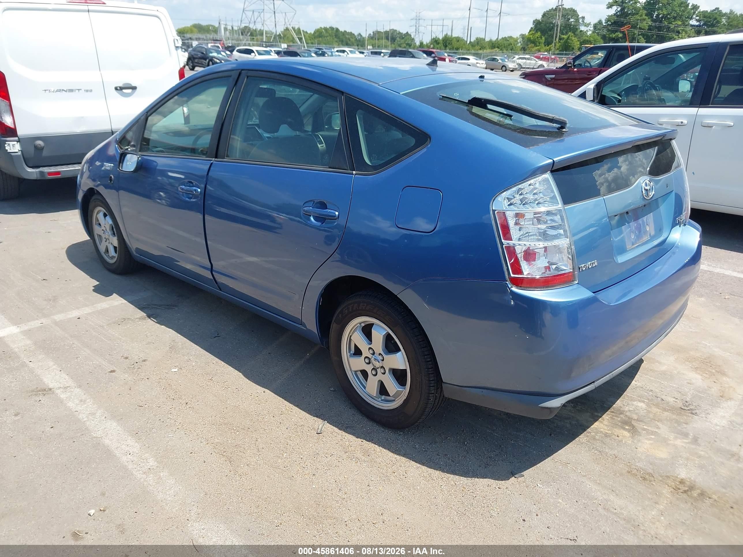 2007 Toyota Prius   Синий vin: JTDKB20U677559376