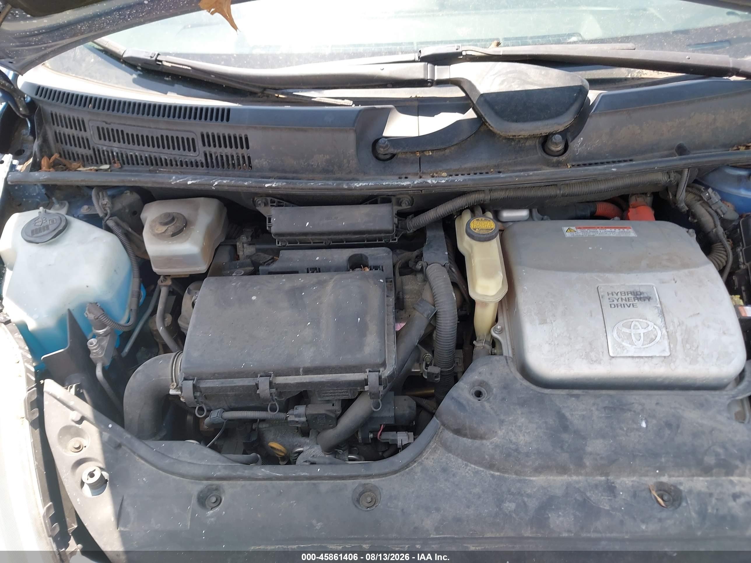 2007 Toyota Prius   Синий vin: JTDKB20U677559376