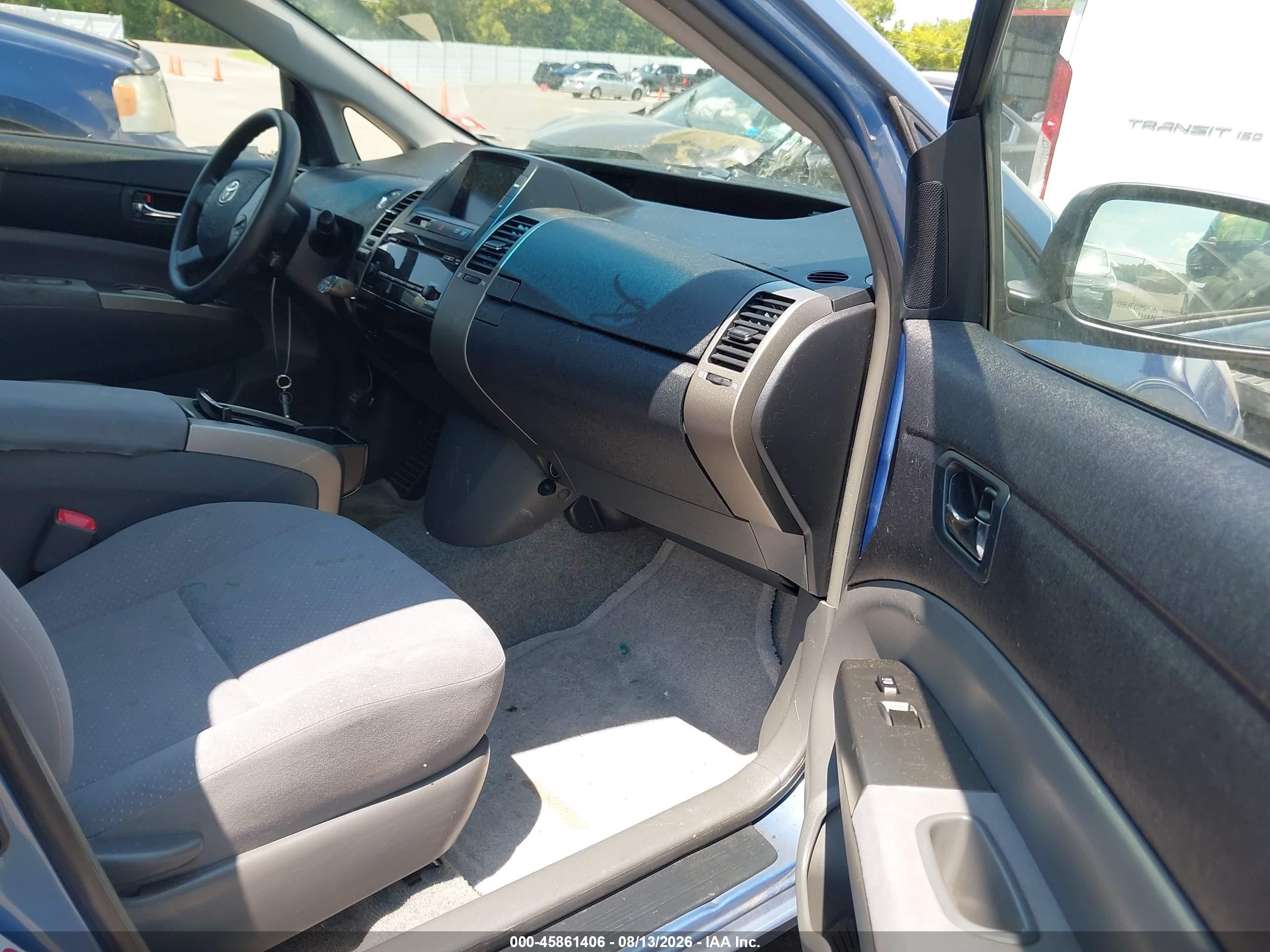 2007 Toyota Prius   Синий vin: JTDKB20U677559376