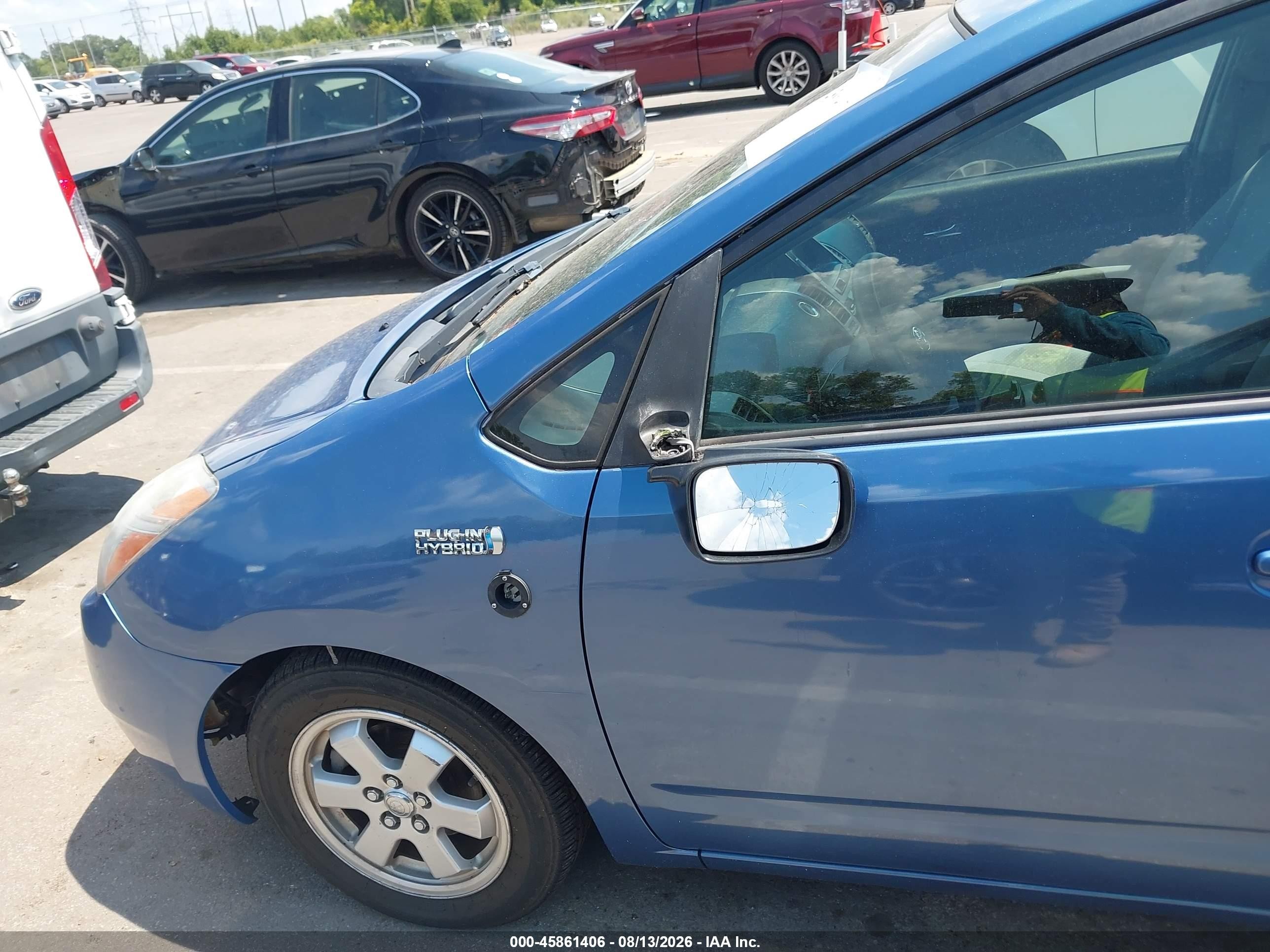 2007 Toyota Prius   Синий vin: JTDKB20U677559376