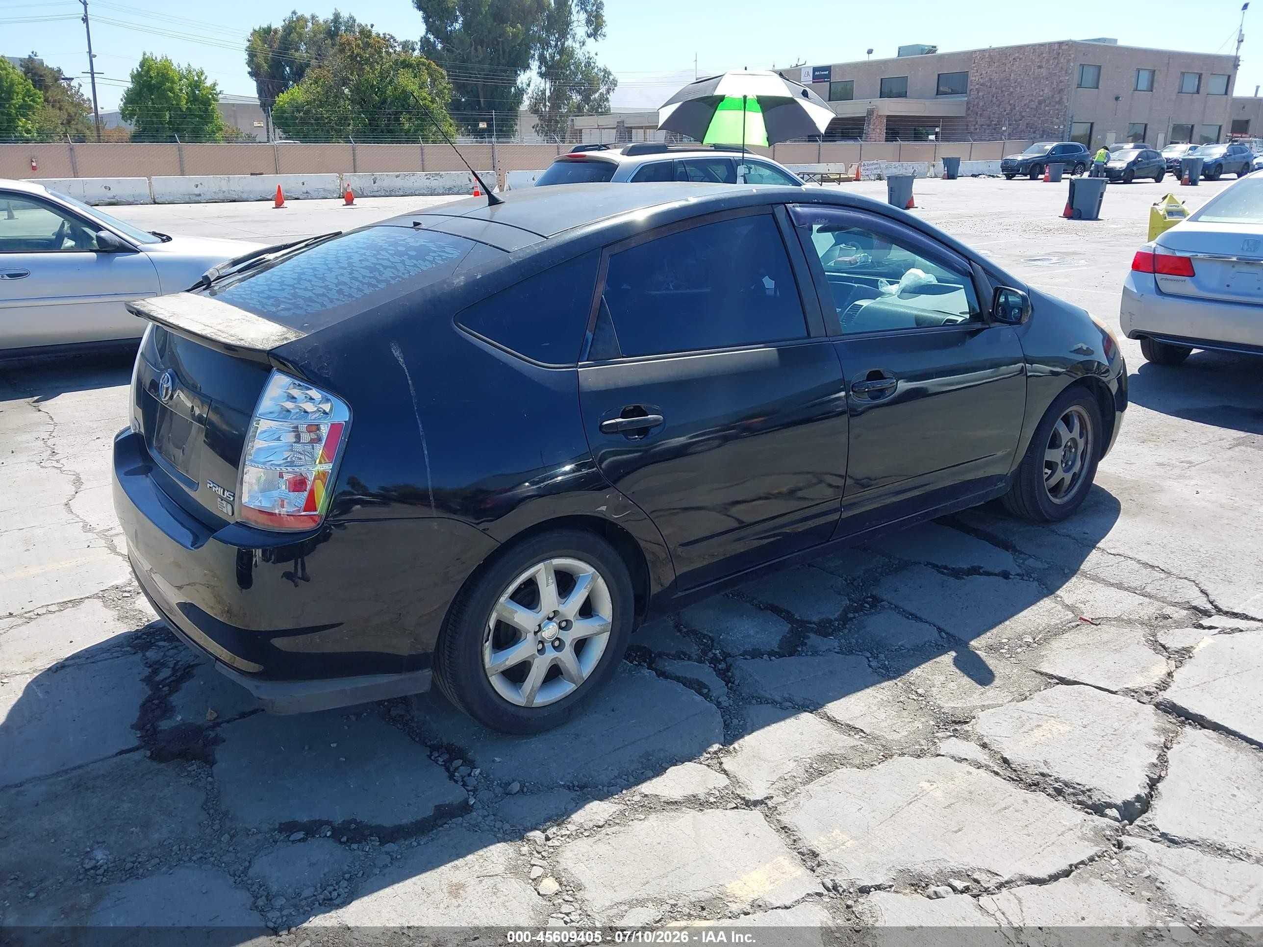 2007 Toyota Prius Touring Черный vin: JTDKB20U677573777