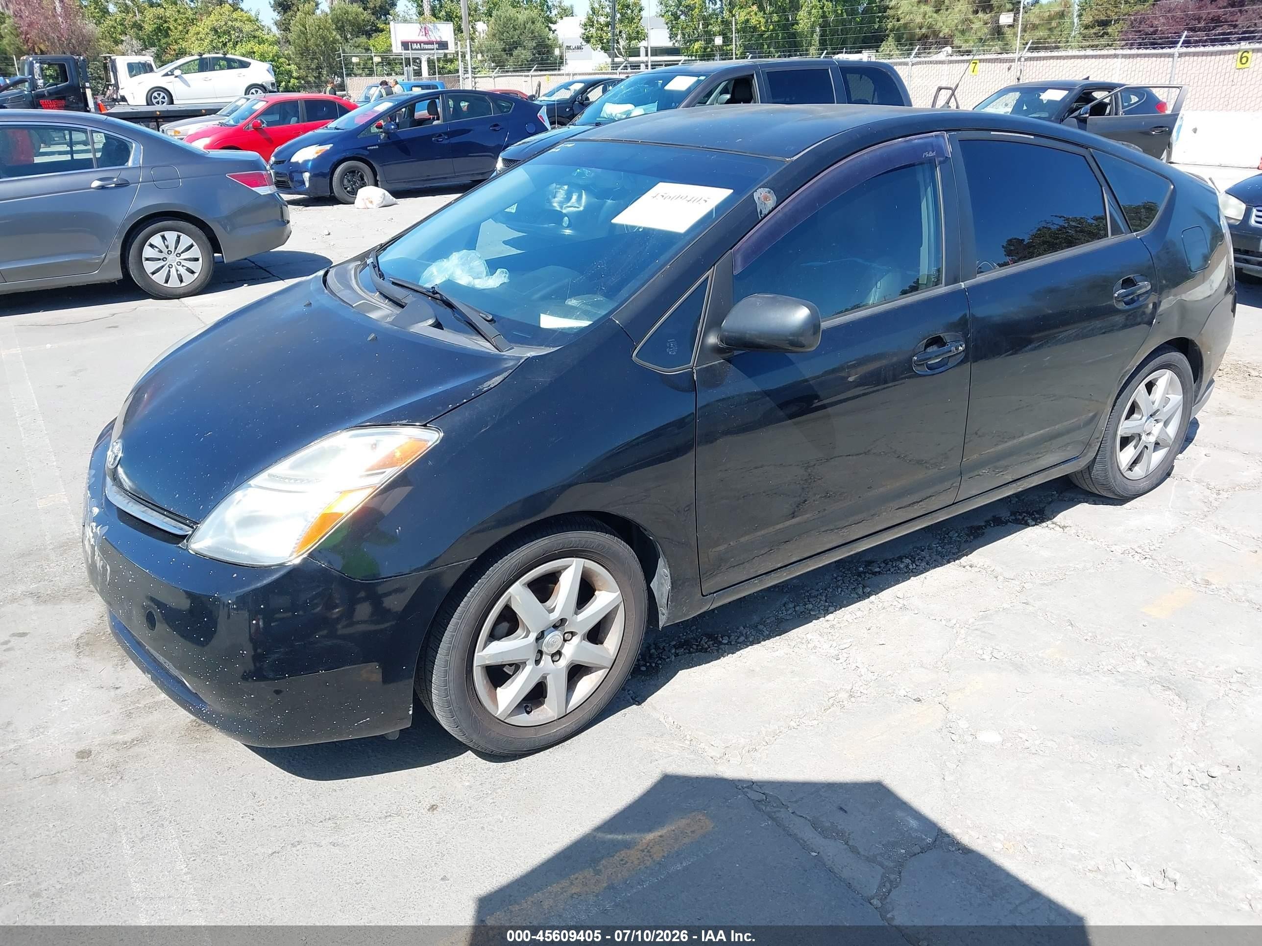 2007 Toyota Prius Touring Черный vin: JTDKB20U677573777