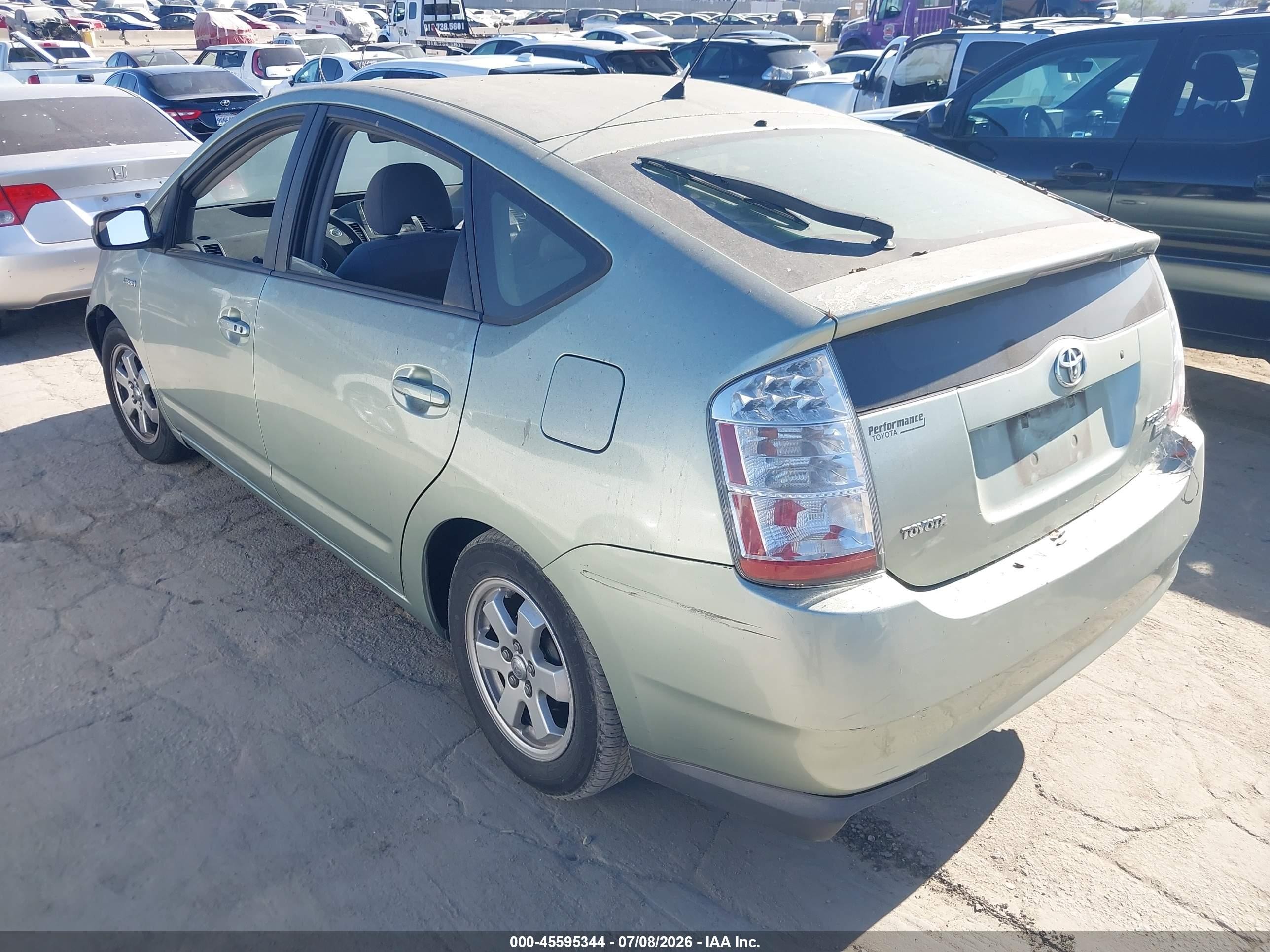 2007 Toyota Prius   Green vin: JTDKB20U677579224