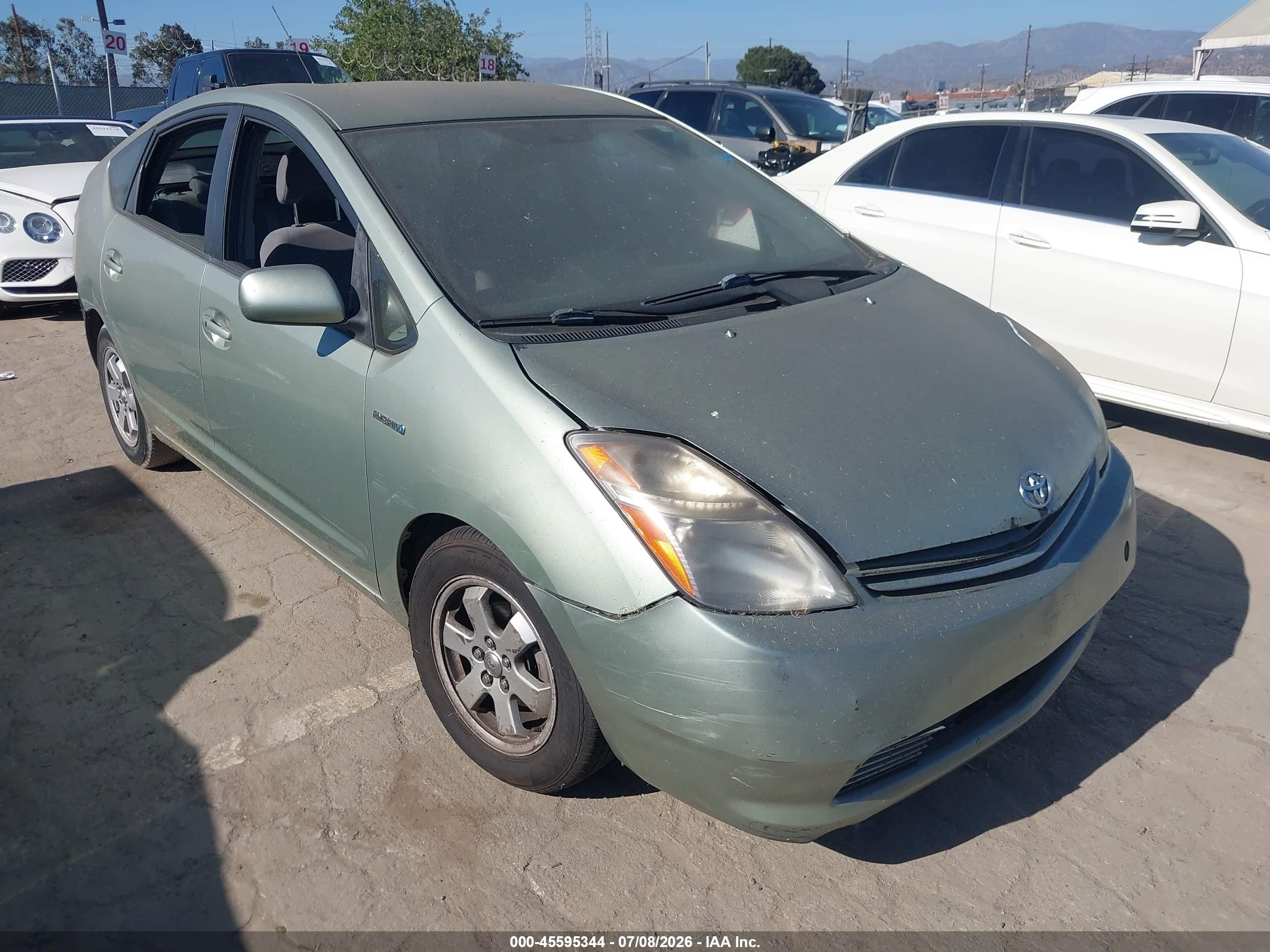 2007 Toyota Prius   Green vin: JTDKB20U677579224