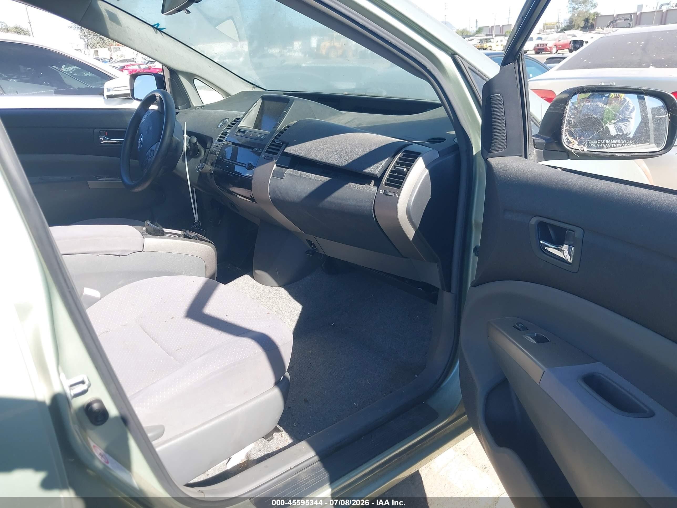 2007 Toyota Prius   Green vin: JTDKB20U677579224