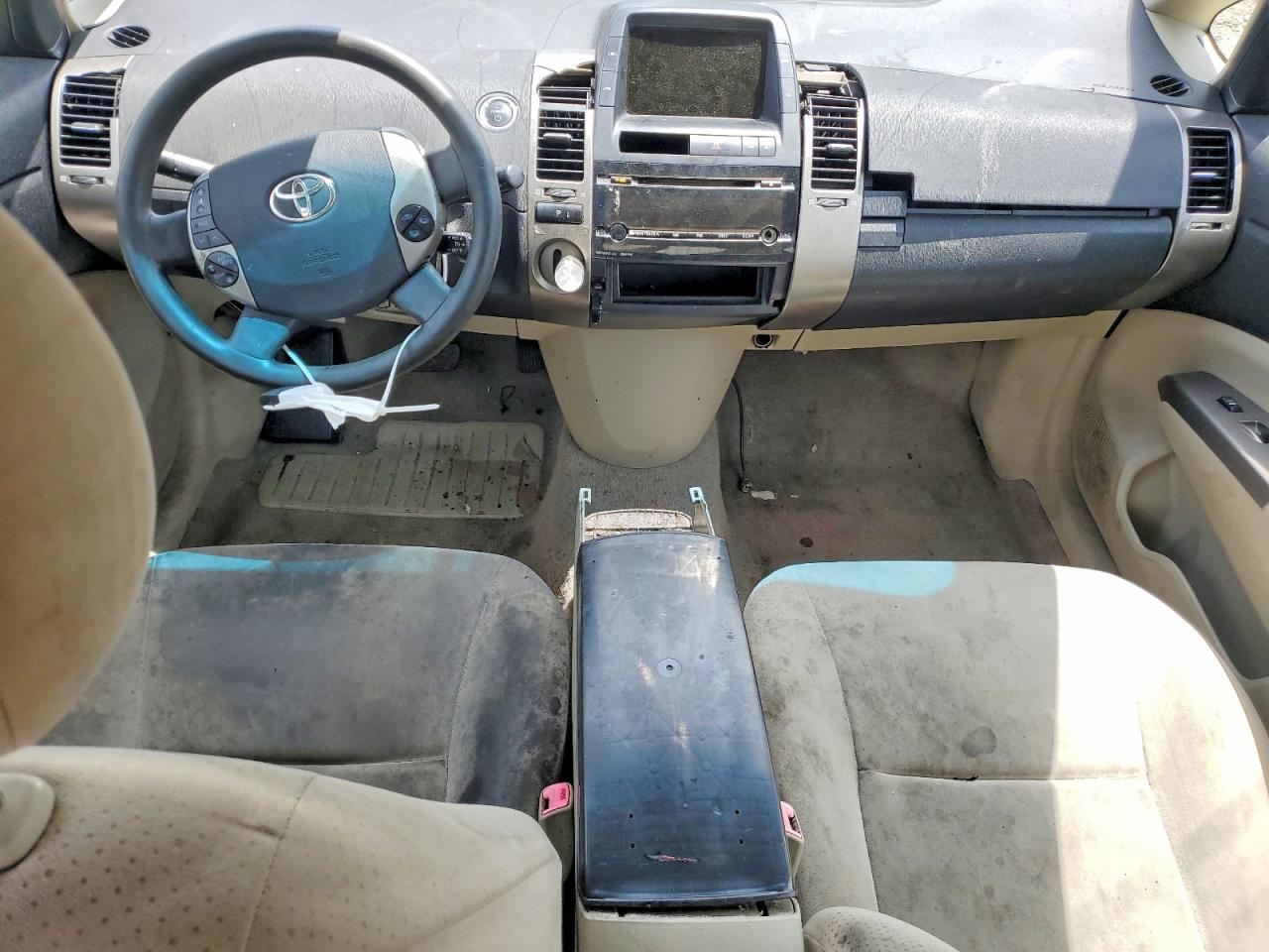 2007 Toyota Prius Base Black vin: JTDKB20U677595679