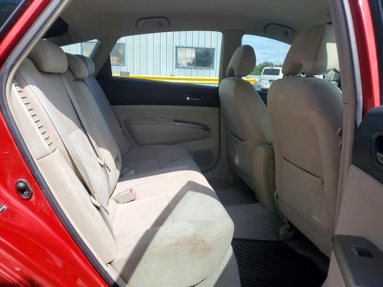 2007 Toyota Prius Base Красный vin: JTDKB20U677616966