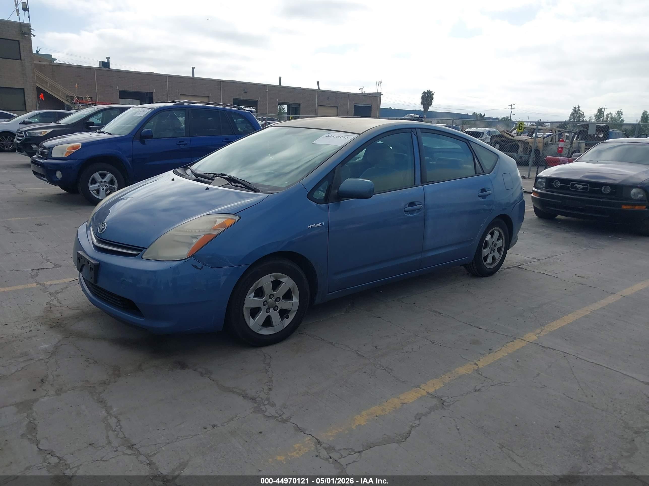 2007 Toyota Prius   Blue vin: JTDKB20U677617924