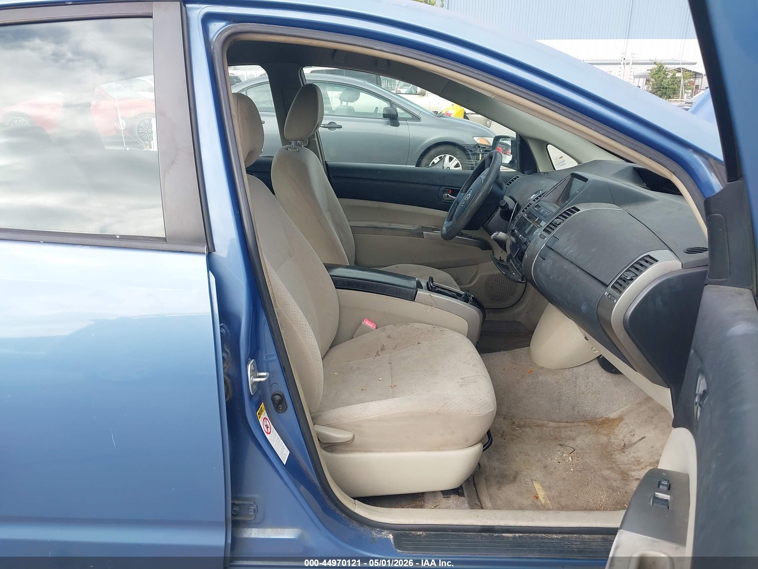 2007 Toyota Prius   Blue vin: JTDKB20U677617924