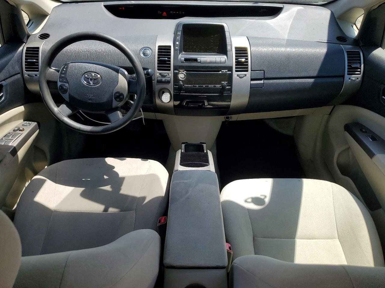 2007 Toyota Prius Base Blue vin: JTDKB20U677622704