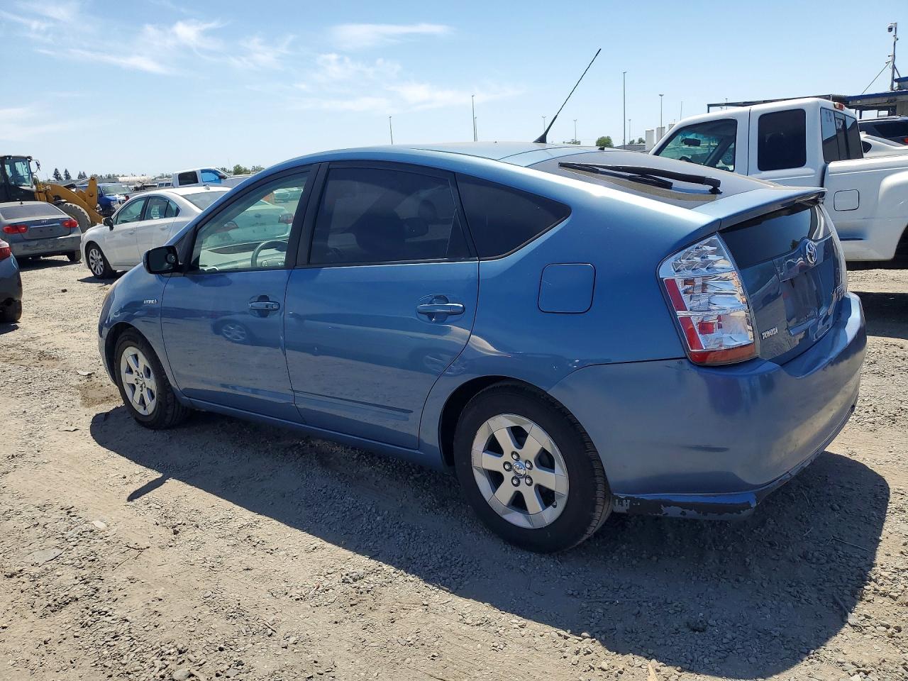 2007 Toyota Prius Base Blue vin: JTDKB20U677622704