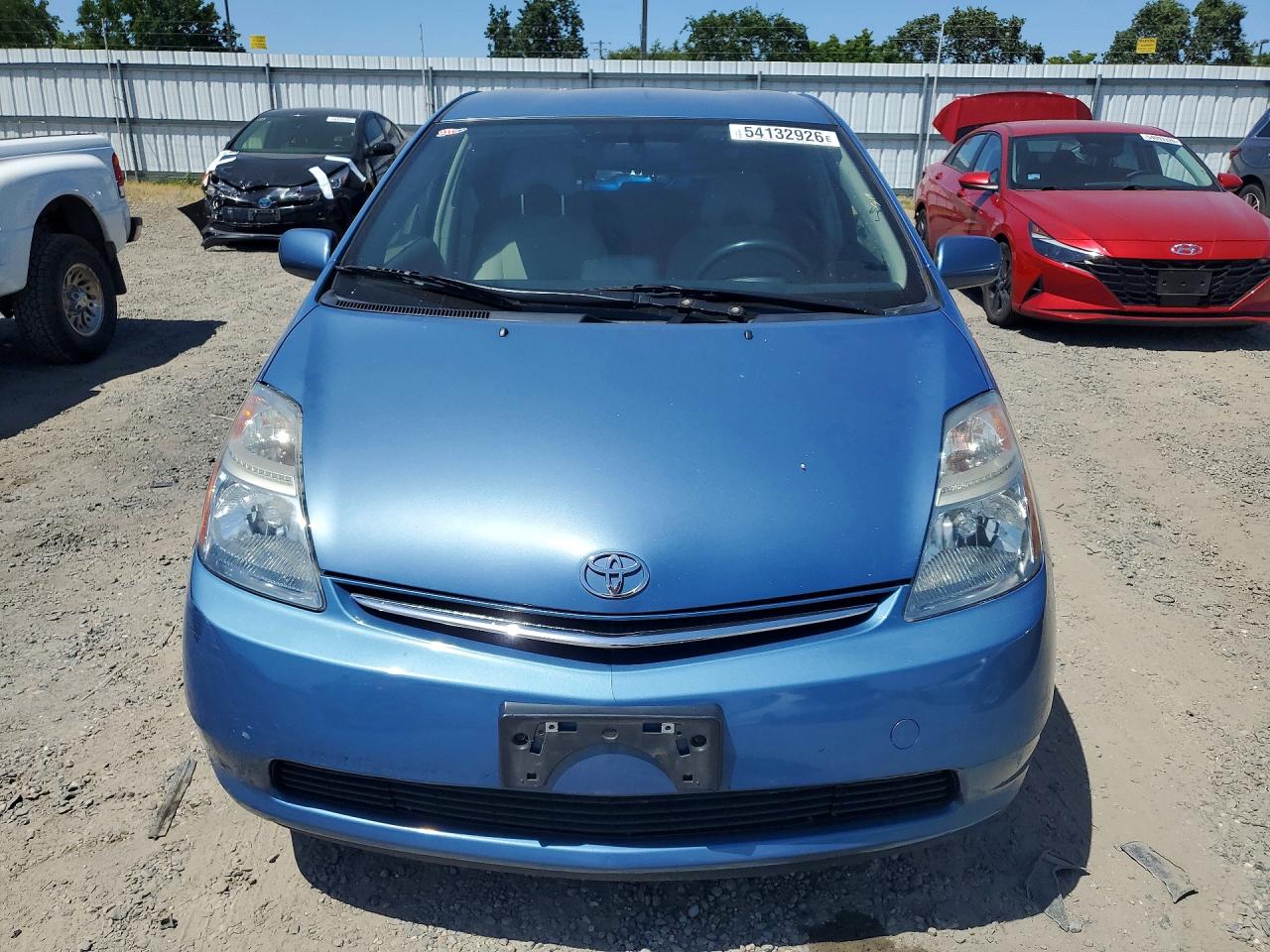 2007 Toyota Prius Base Blue vin: JTDKB20U677622704