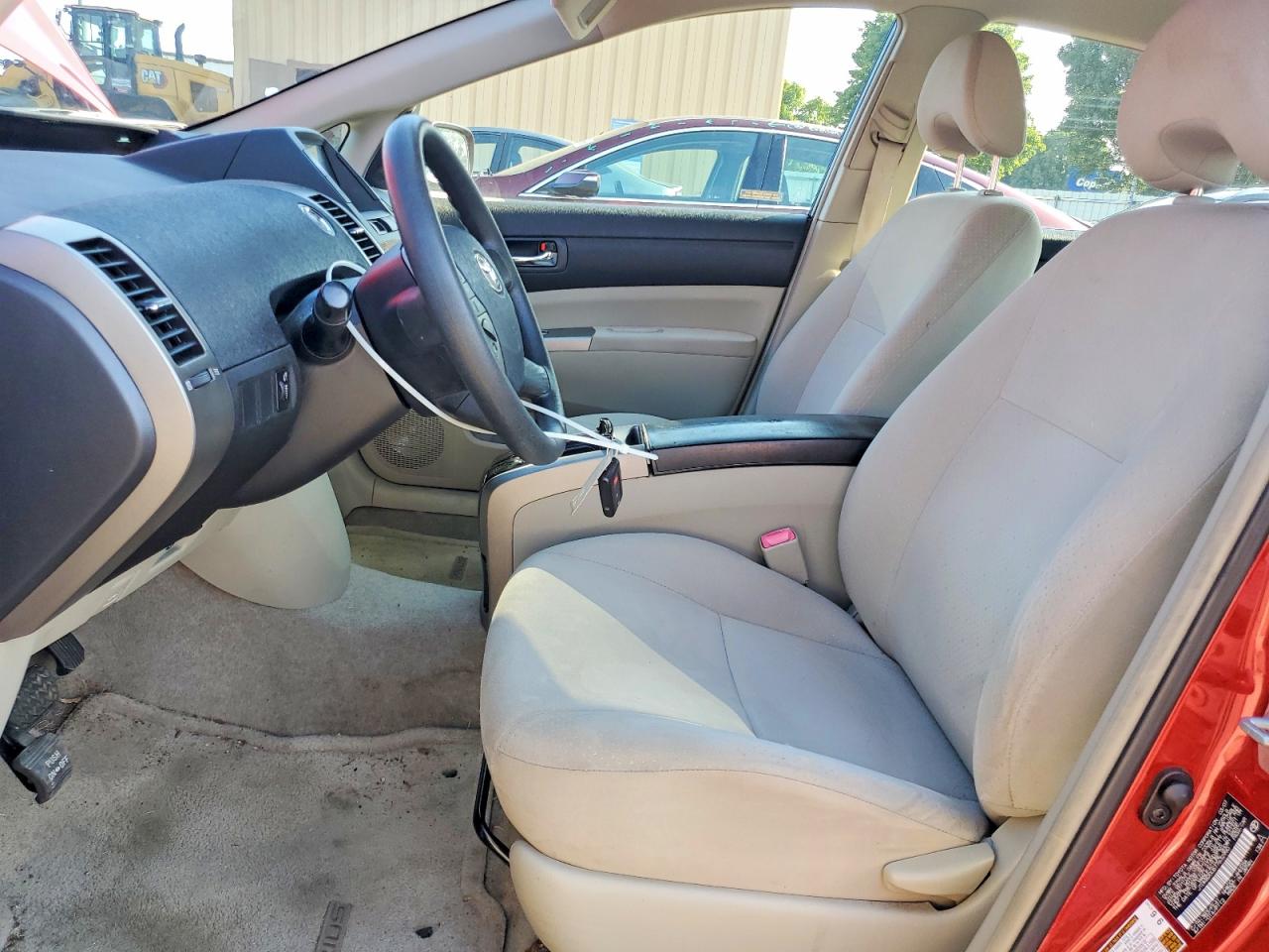 2007 Toyota Prius Touring Red vin: JTDKB20U677632990
