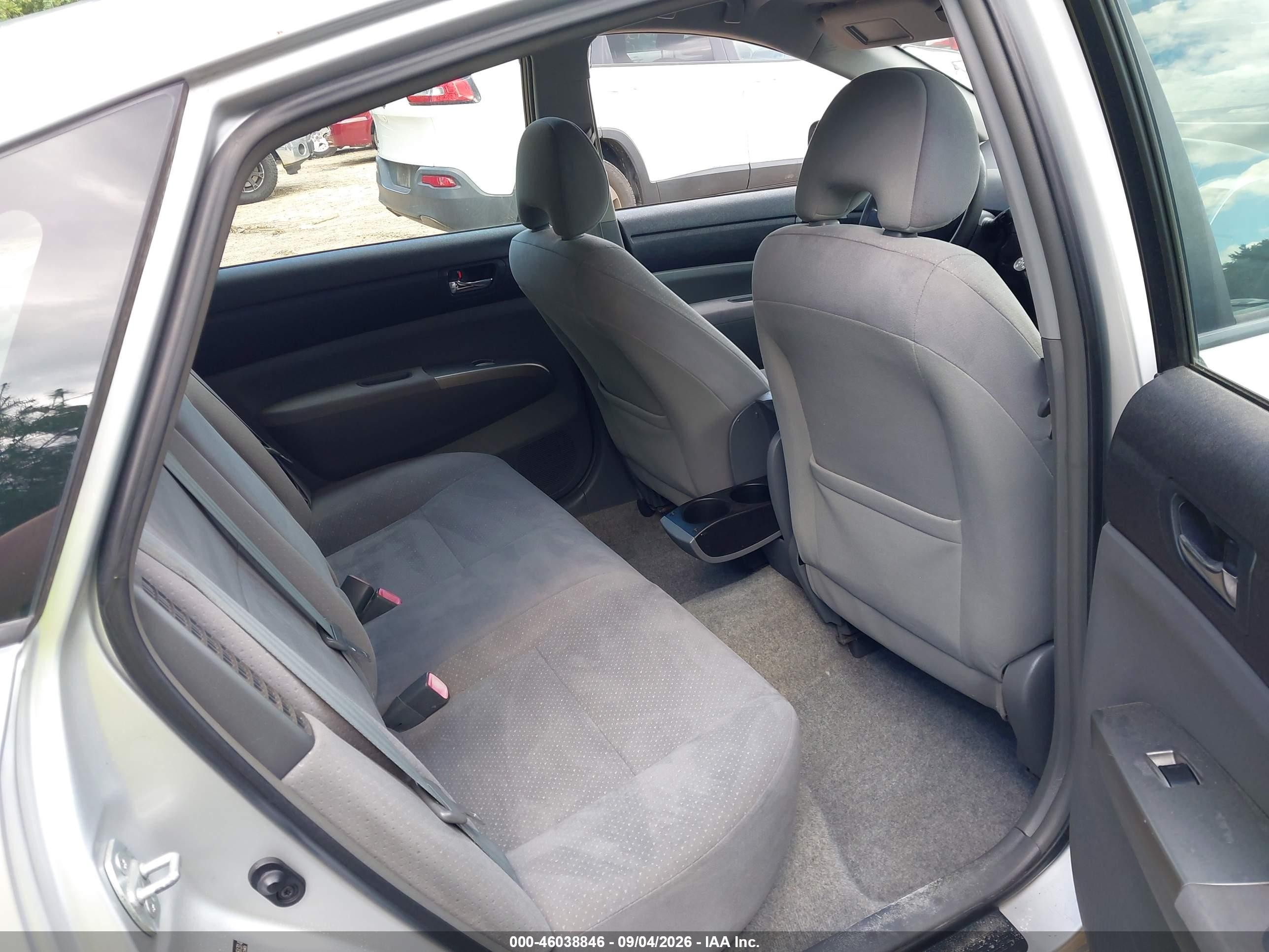 2007 Toyota Prius   Silver vin: JTDKB20U677651314
