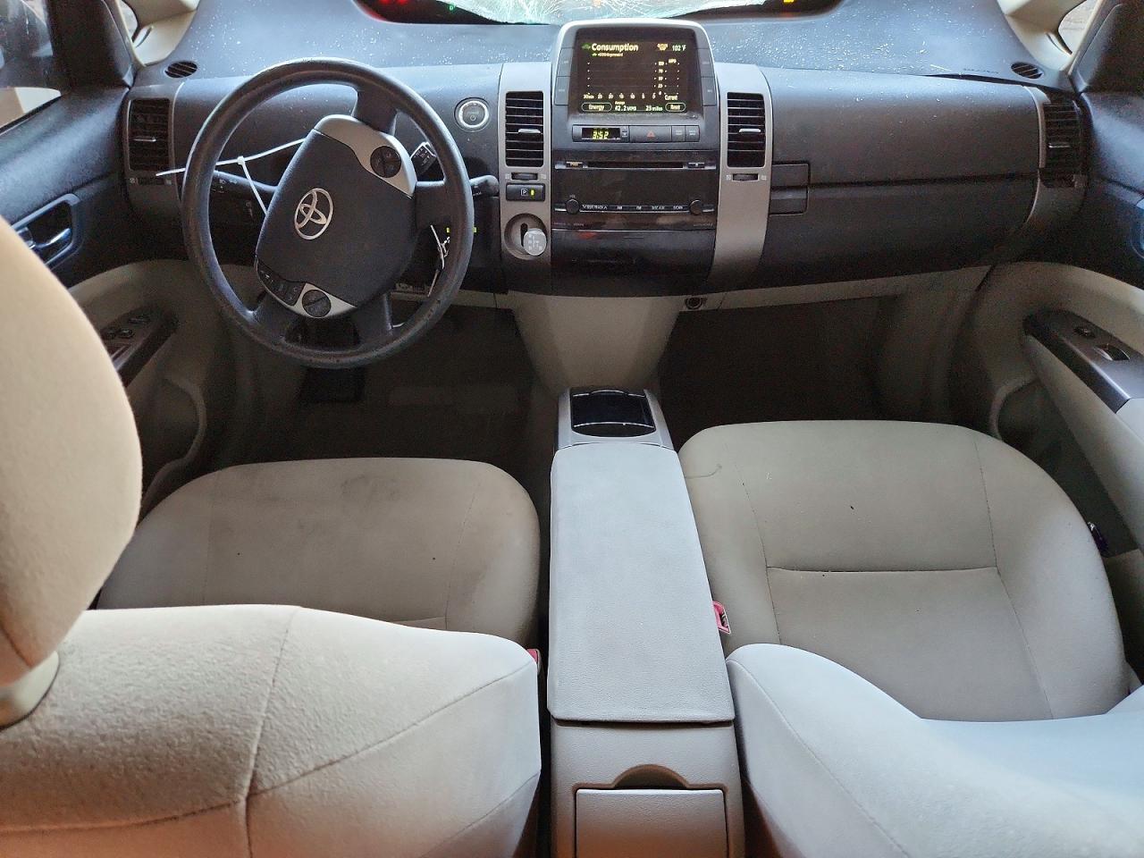 2007 Toyota Prius Base Blue vin: JTDKB20U677653029