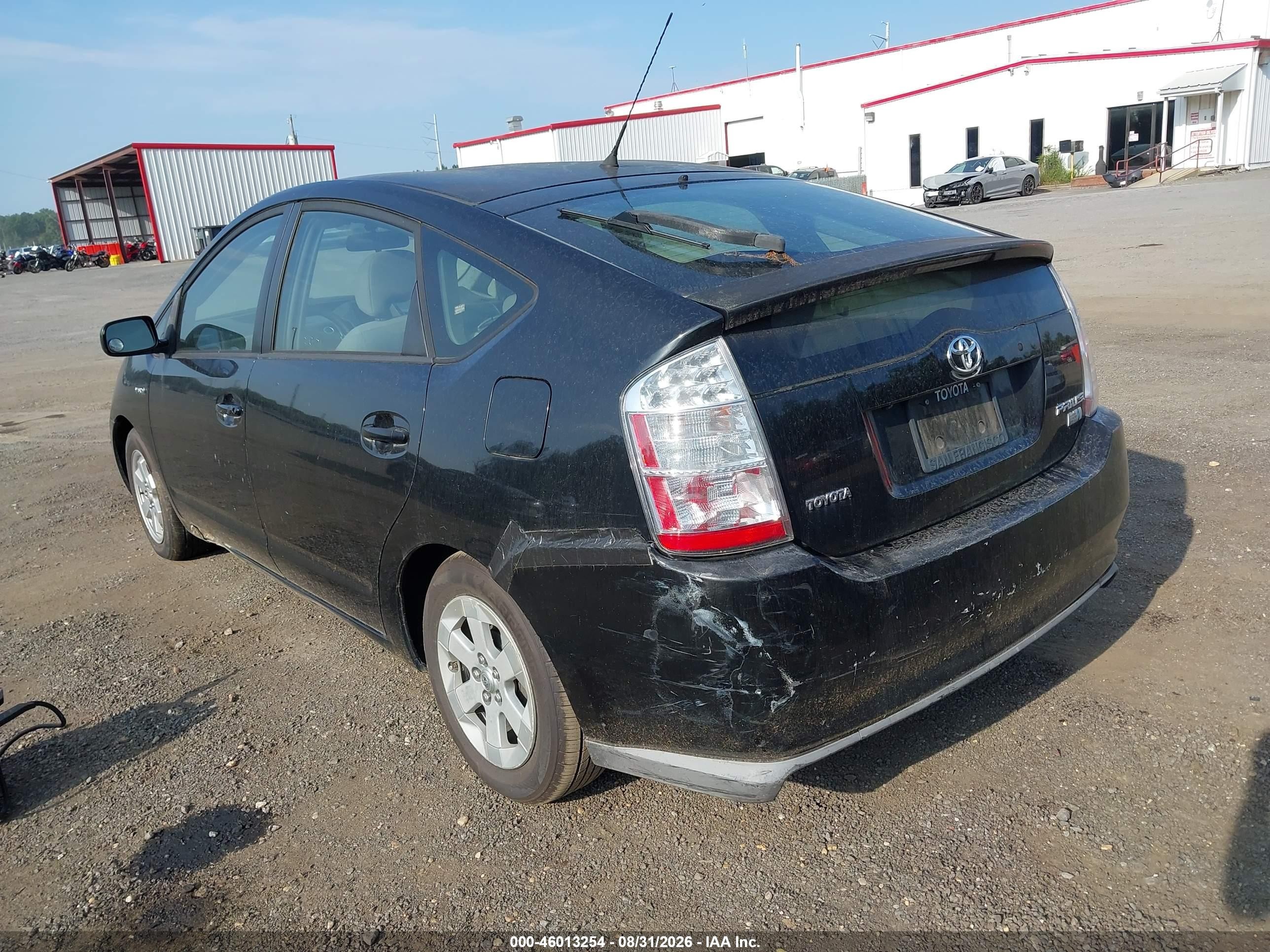 2007 Toyota Prius   Black vin: JTDKB20U677671000