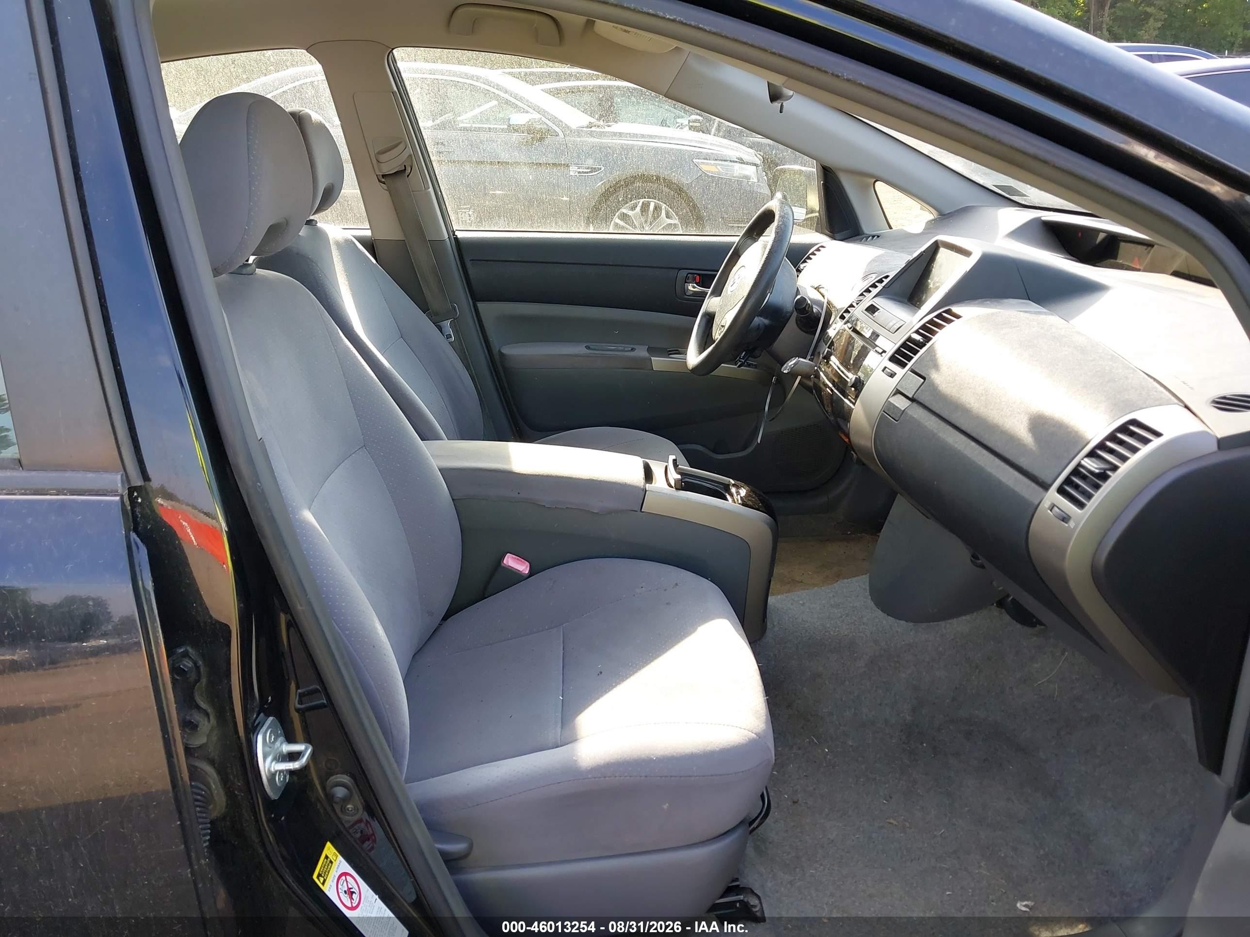 2007 Toyota Prius   Black vin: JTDKB20U677671000