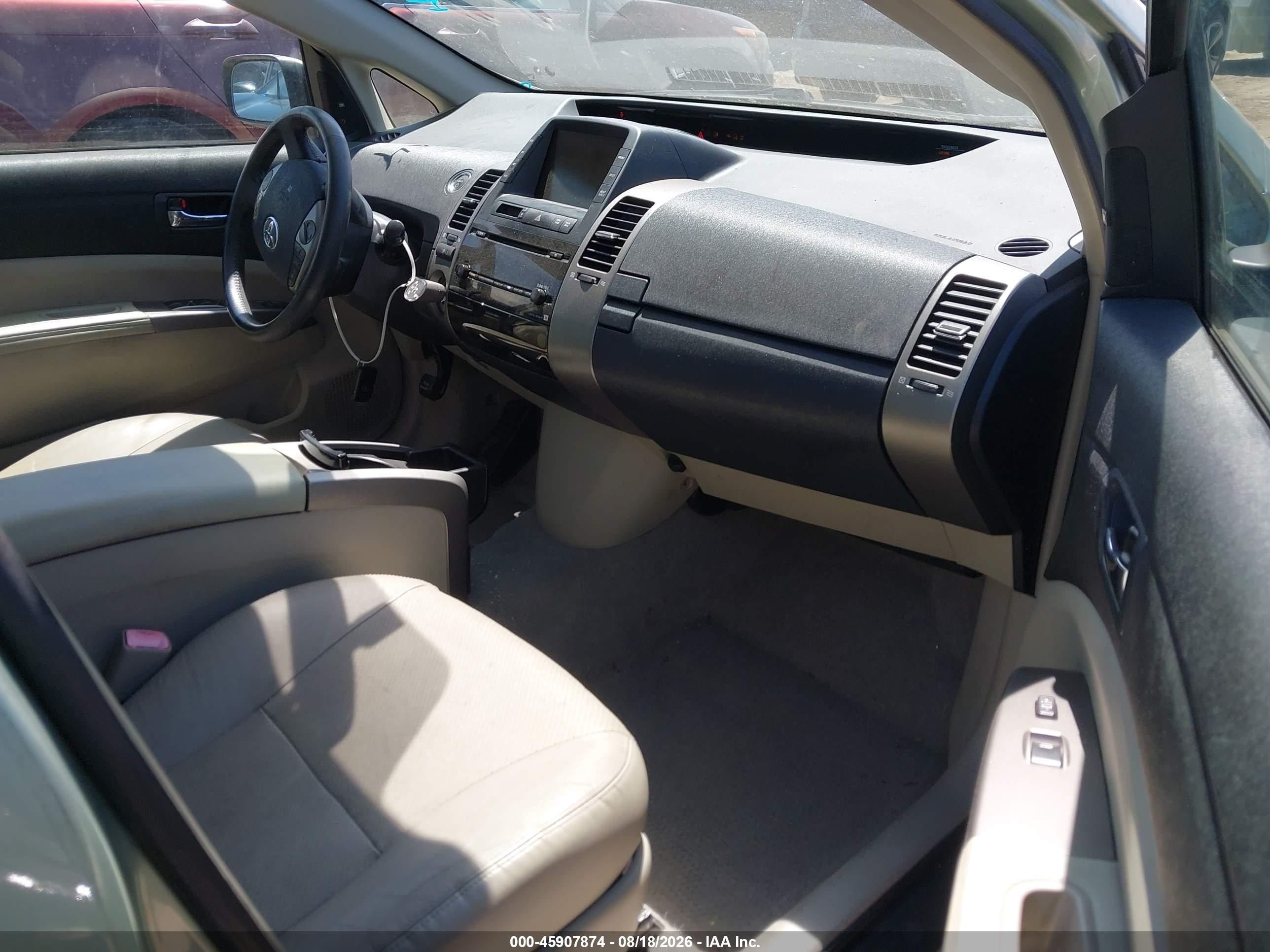 2007 Toyota Prius   Green vin: JTDKB20U677679548