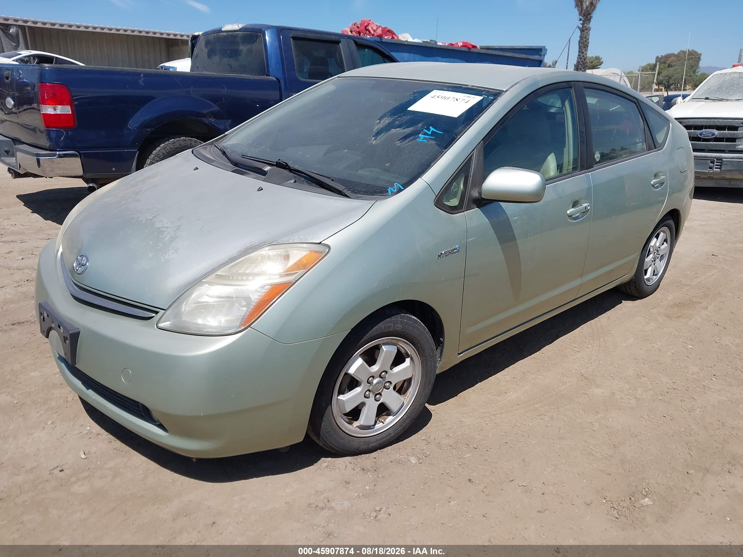 2007 Toyota Prius   Green vin: JTDKB20U677679548