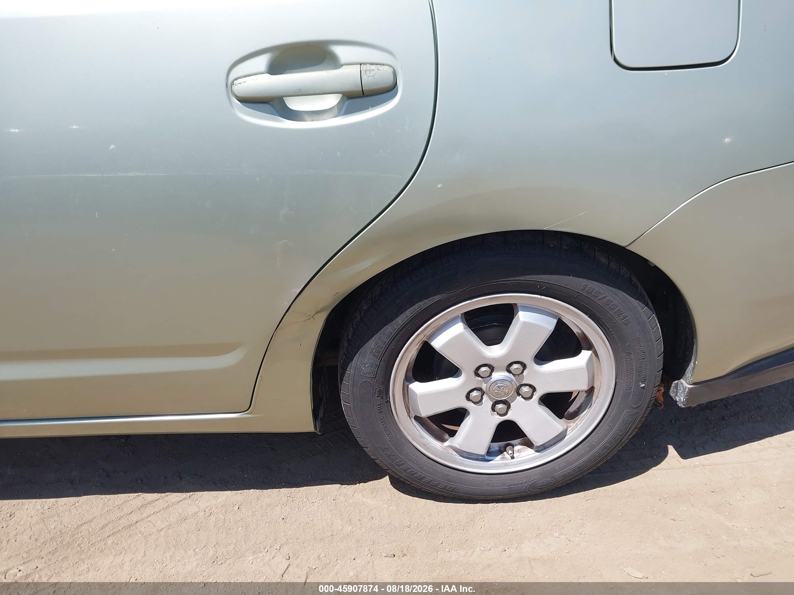2007 Toyota Prius   Green vin: JTDKB20U677679548