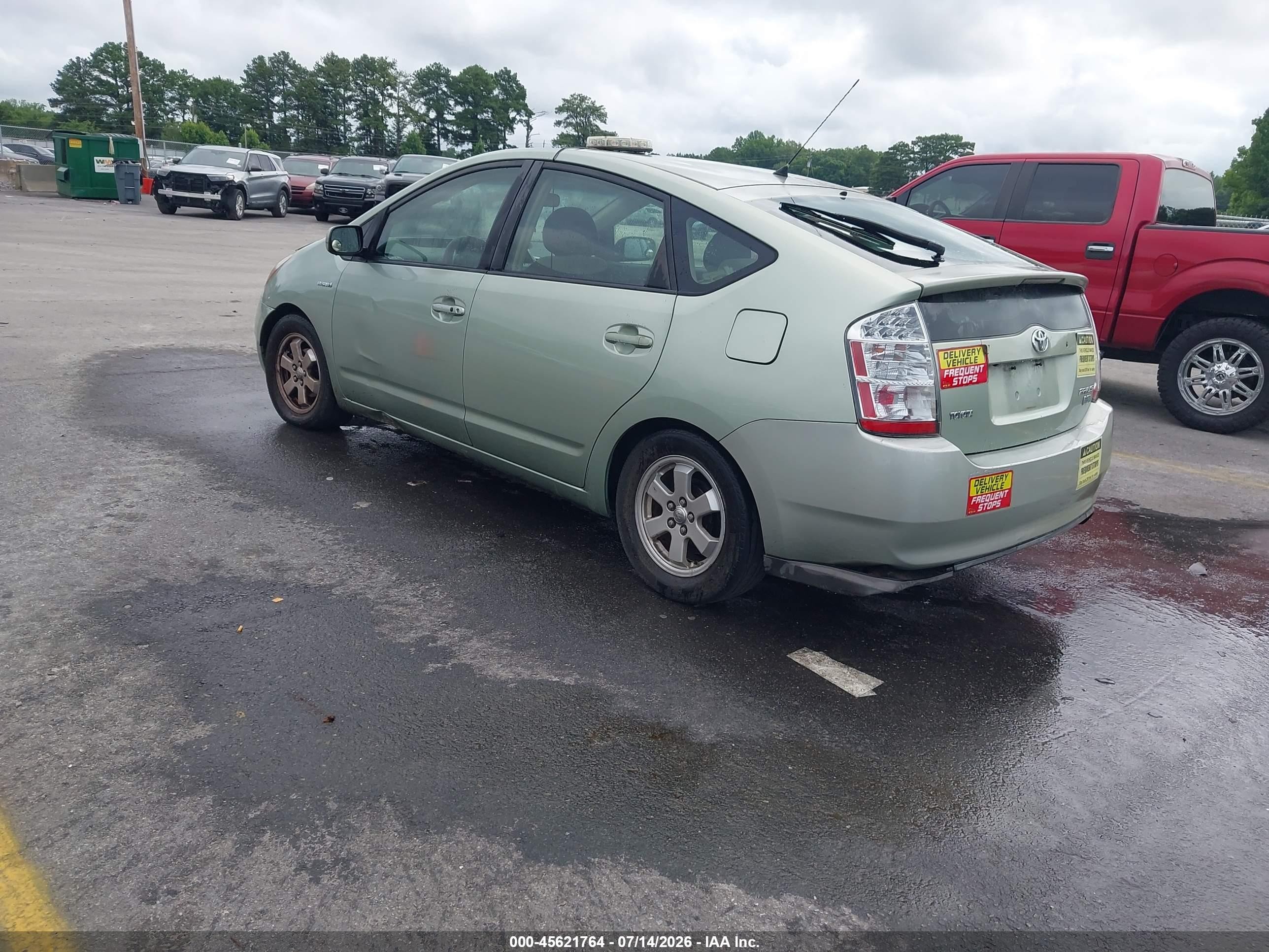 2007 Toyota Prius   Teal vin: JTDKB20U677680277